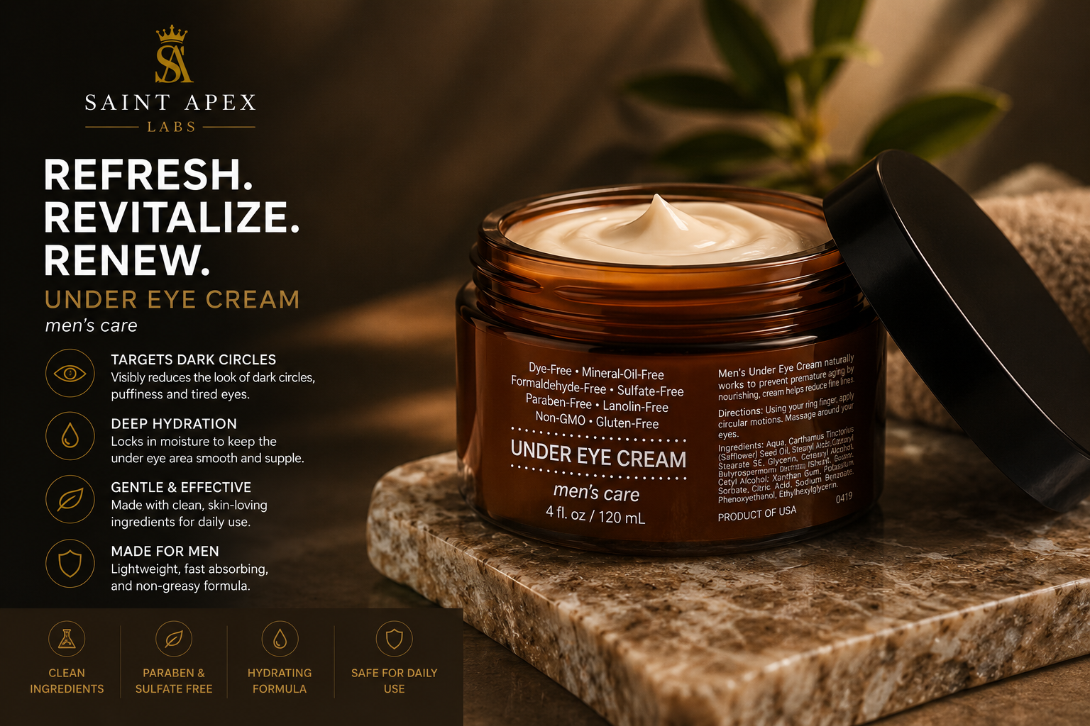 Men's Under Eye Cream