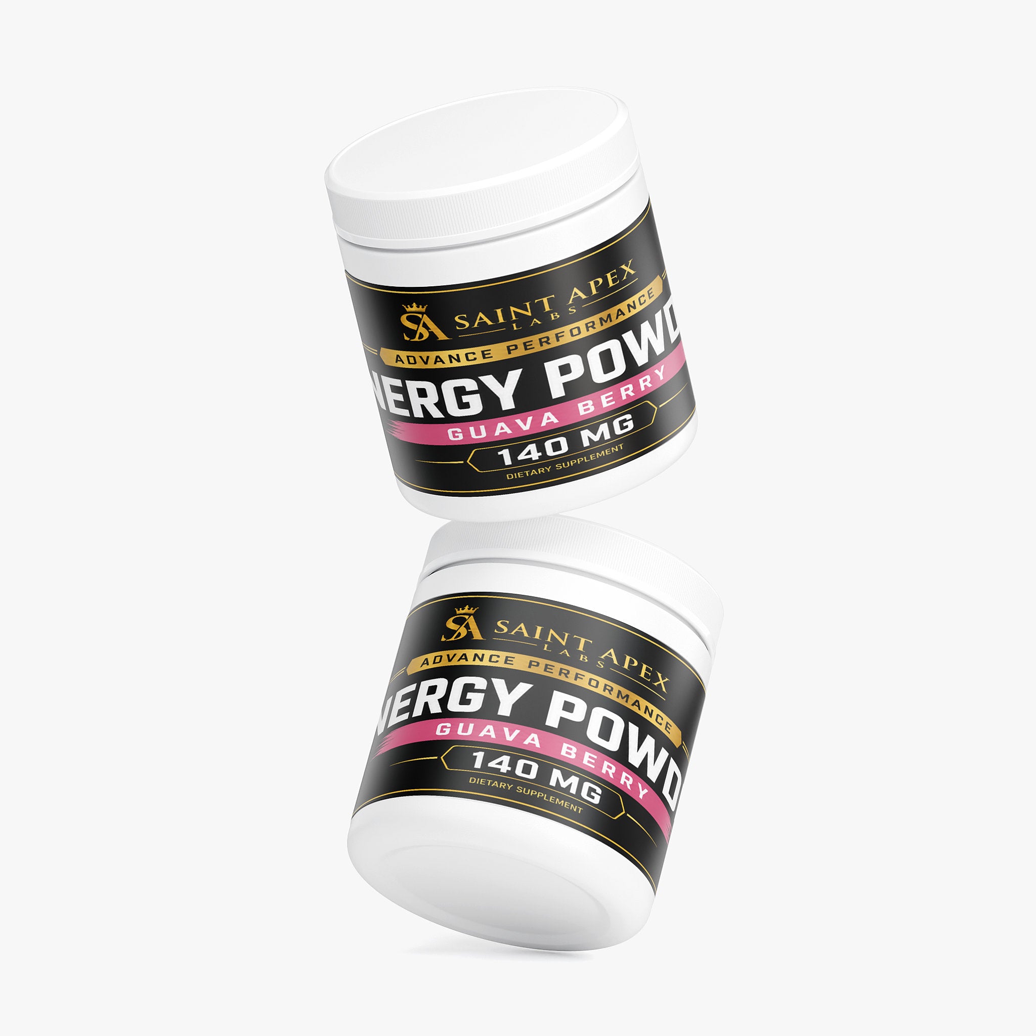 Energy Powder Sugar Free For Focus And Endurance (Guava Berry)