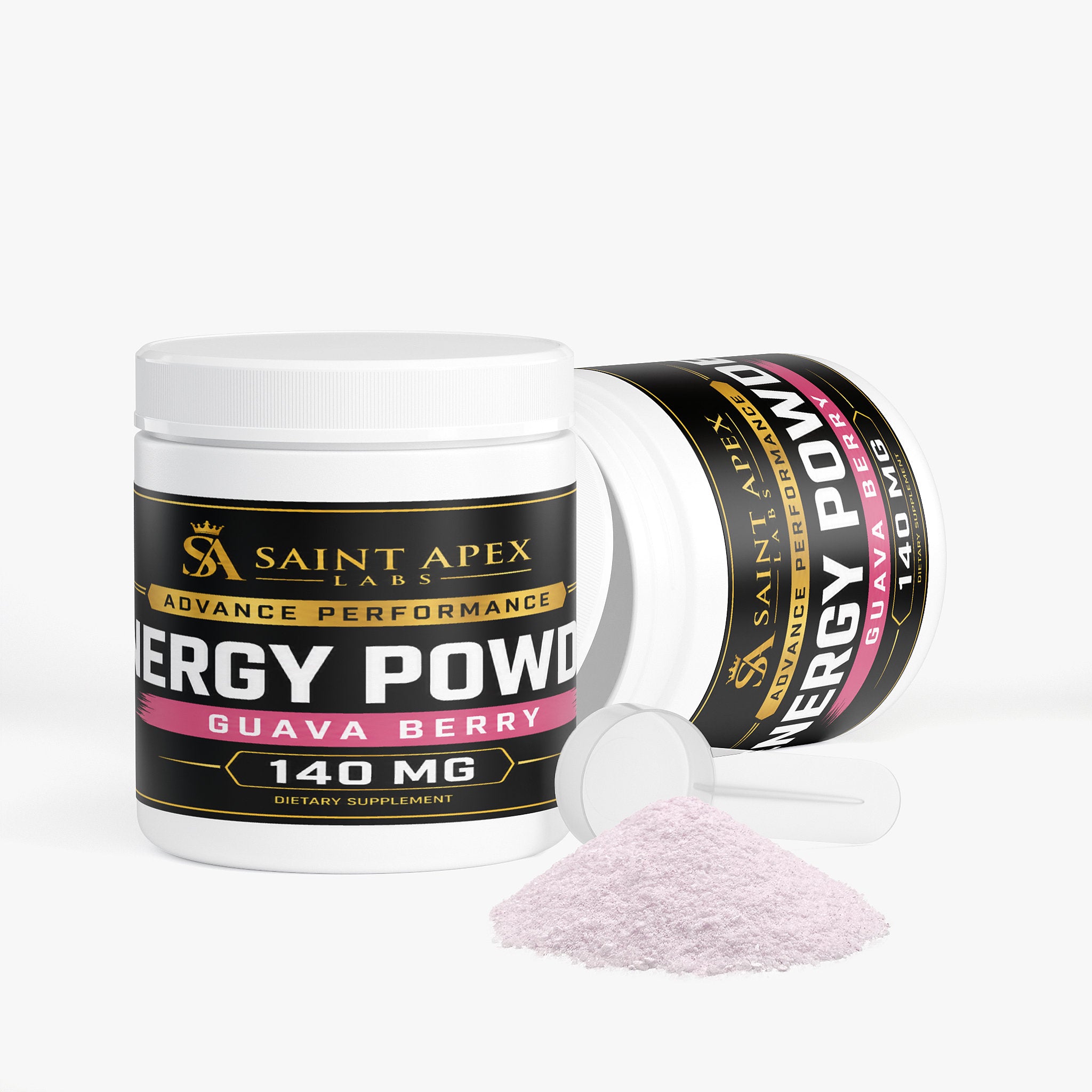 Energy Powder Sugar Free For Focus And Endurance (Guava Berry)
