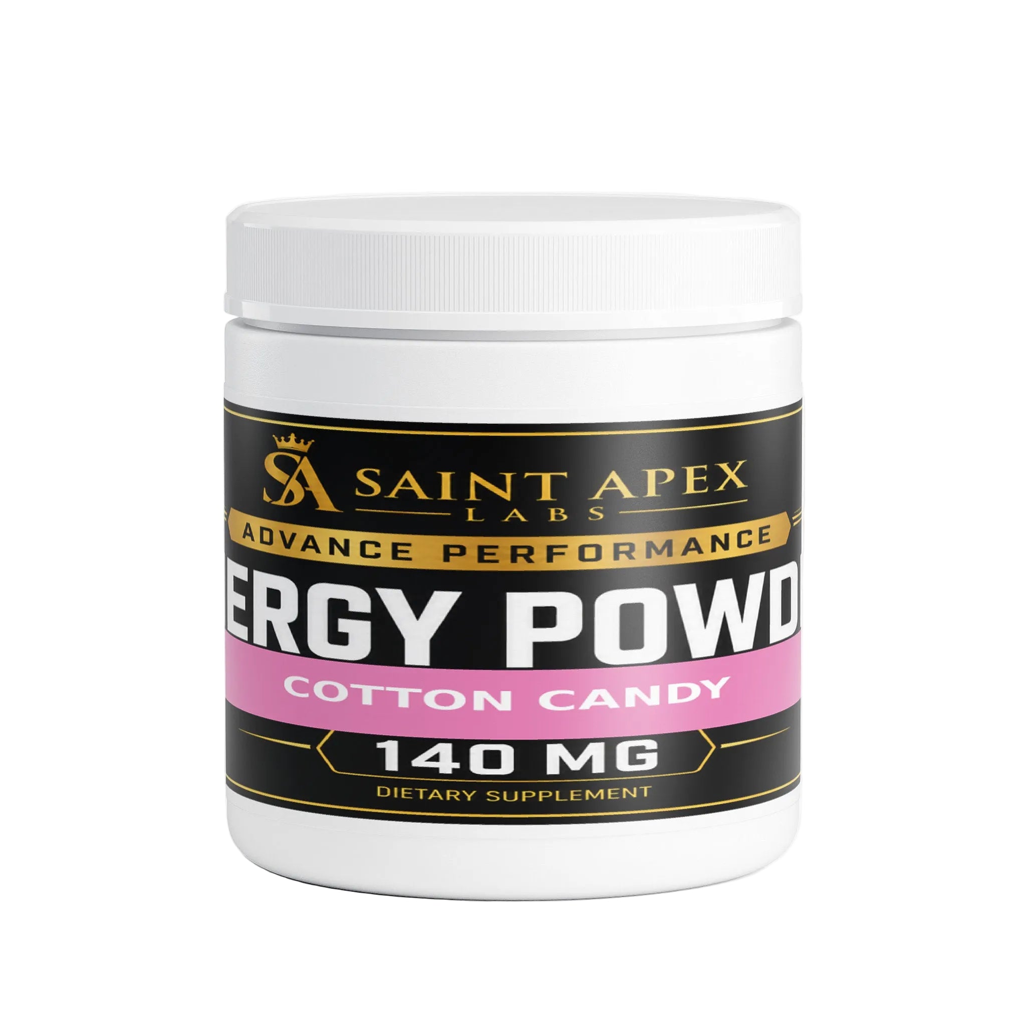 Energy Powder Sugar Free for Focus and Sustained Energy (Cotton Candy)