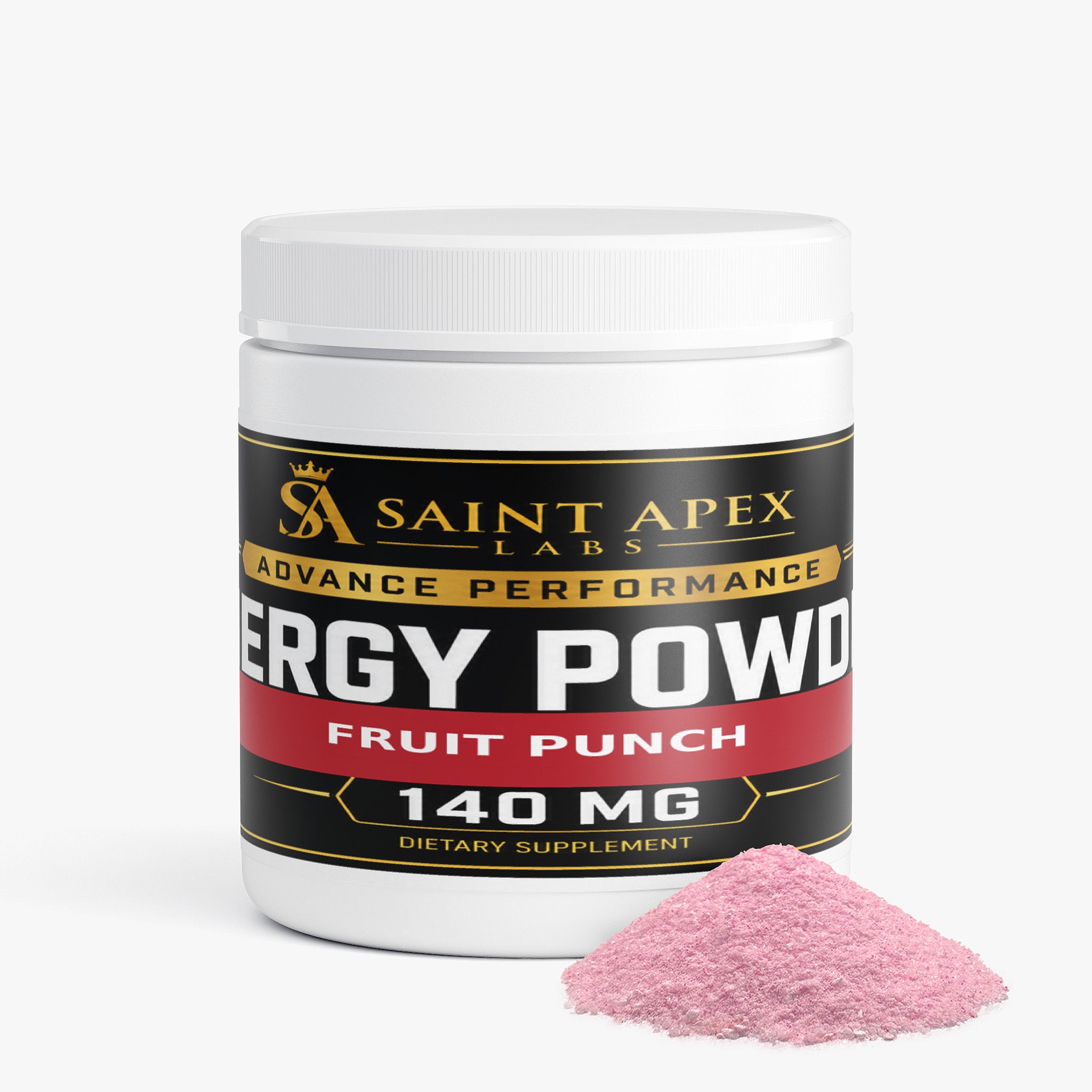 Energy Powder Sugar Free Formula For Smooth Sustained Focus (Fruit Punch )