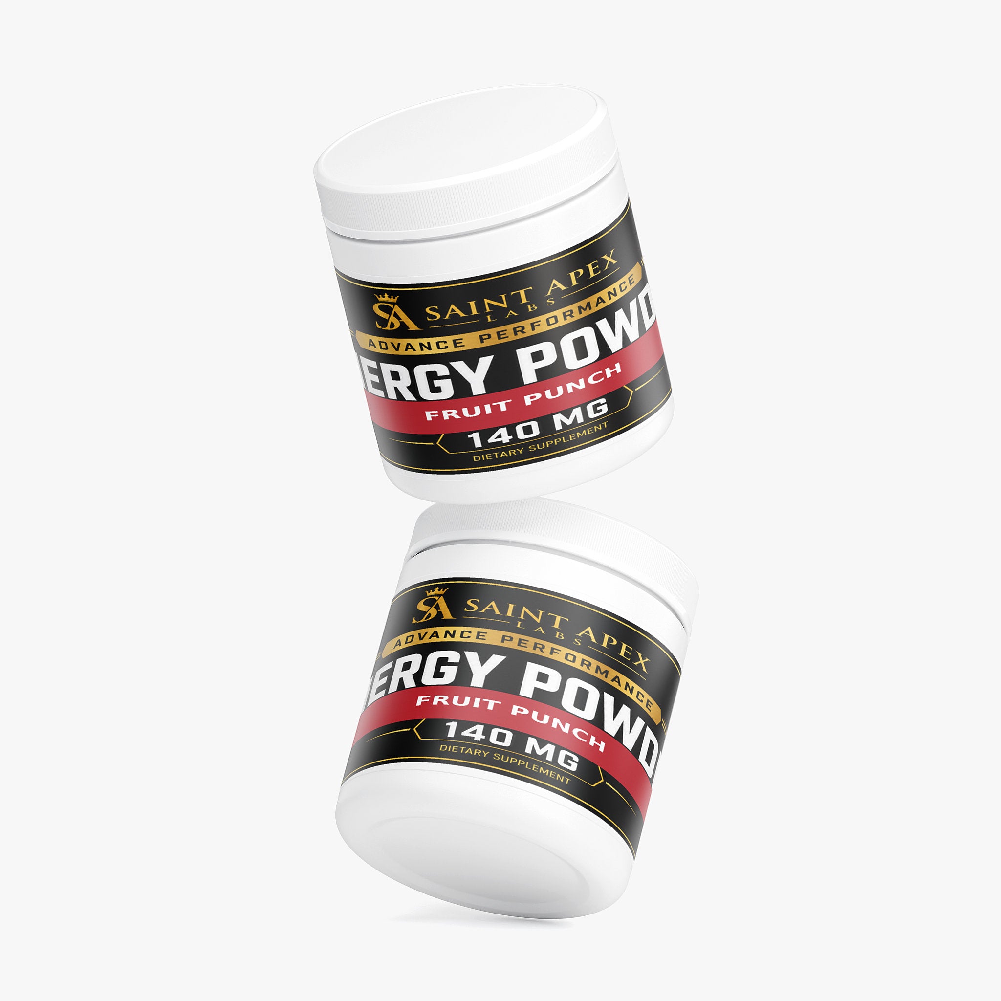 Energy Powder Sugar Free Formula For Smooth Sustained Focus (Fruit Punch )