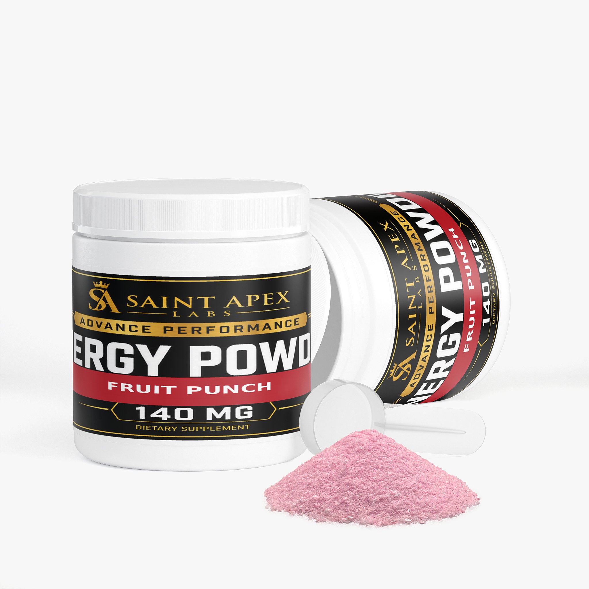 Energy Powder Sugar Free Formula For Smooth Sustained Focus (Fruit Punch )