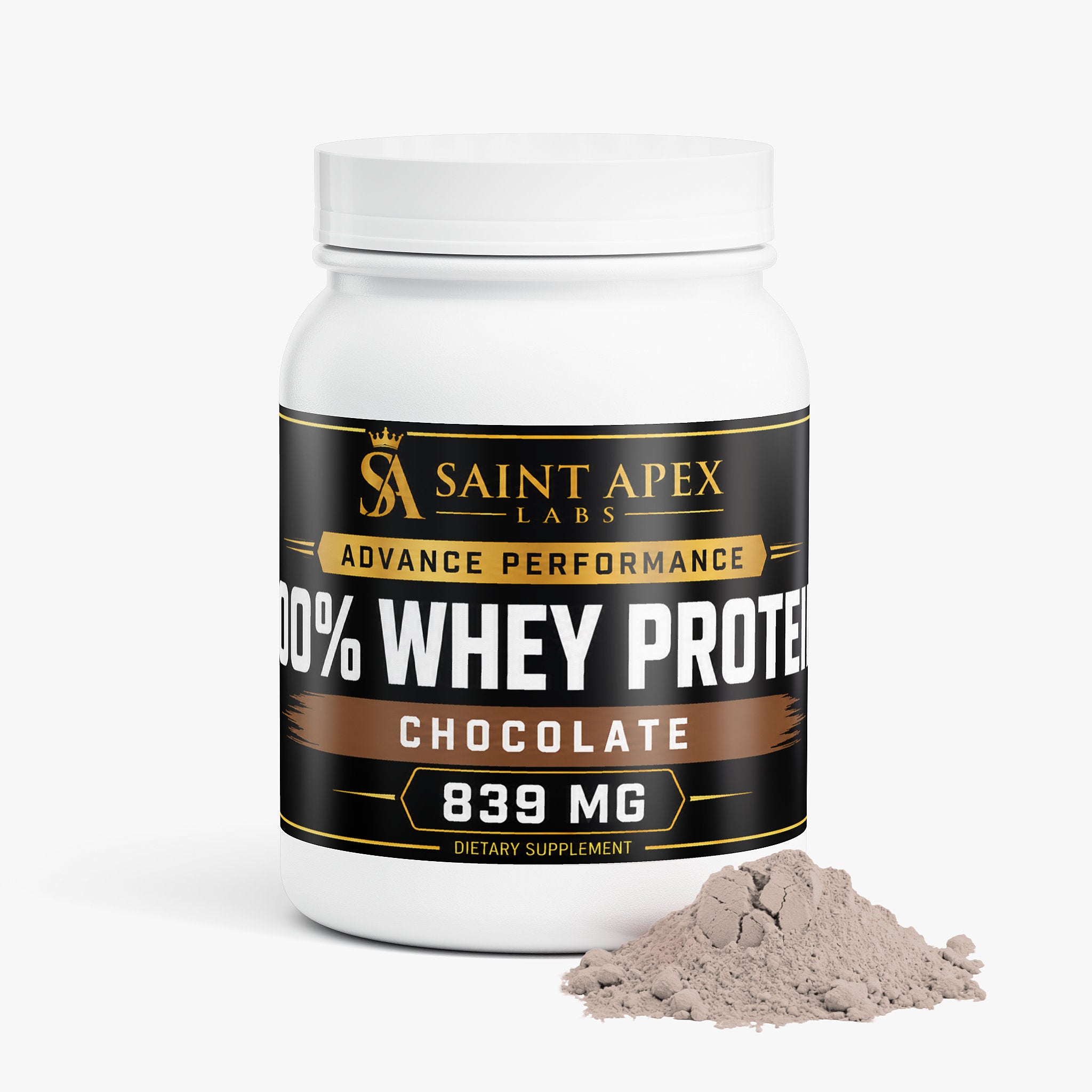 Whey Protein Advanced 100% Isolate Chocolate Flavor For Muscle Recovery