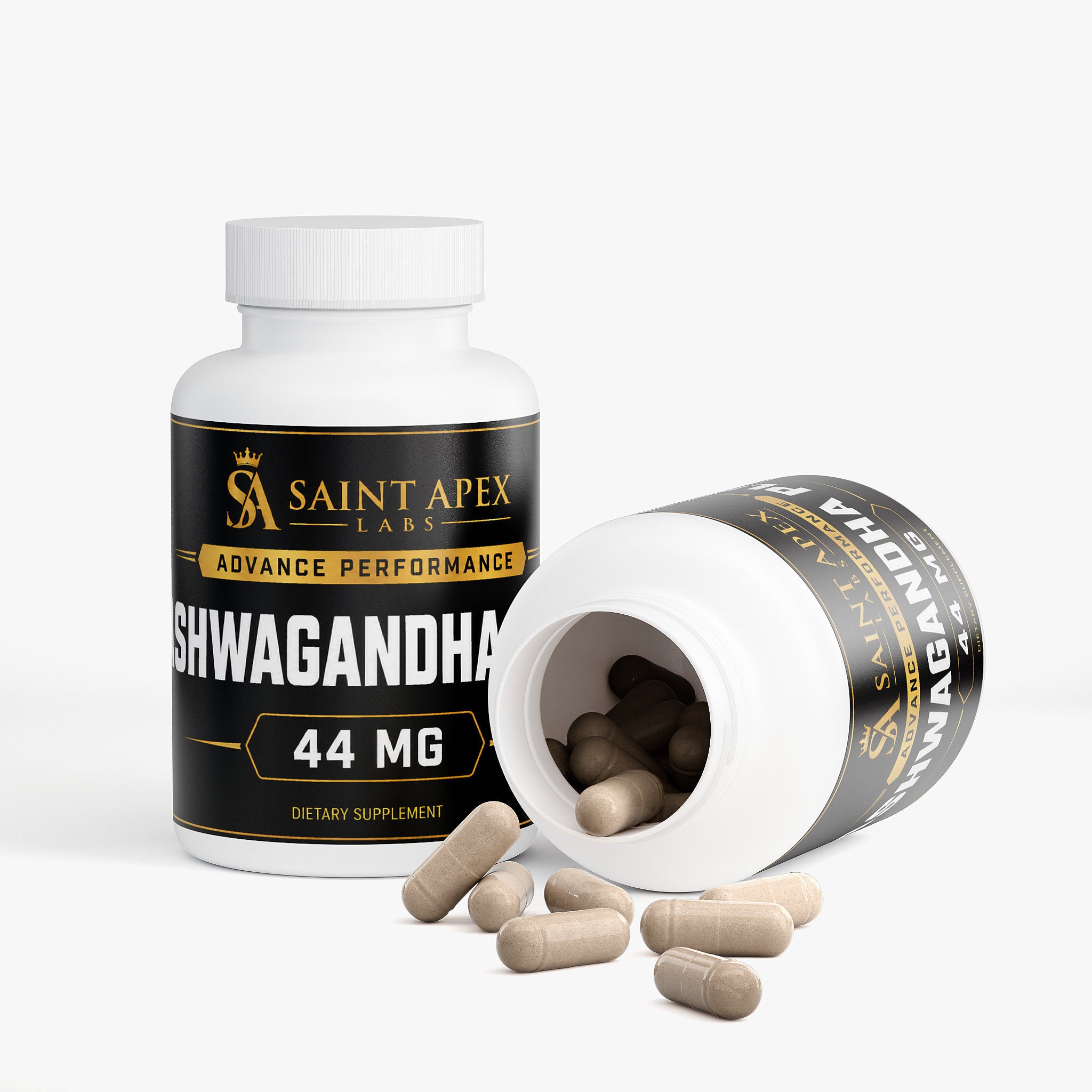 Ashwagandha Plus With Vitamin D3 B6 B12 For Energy And Vitality L Arginine
