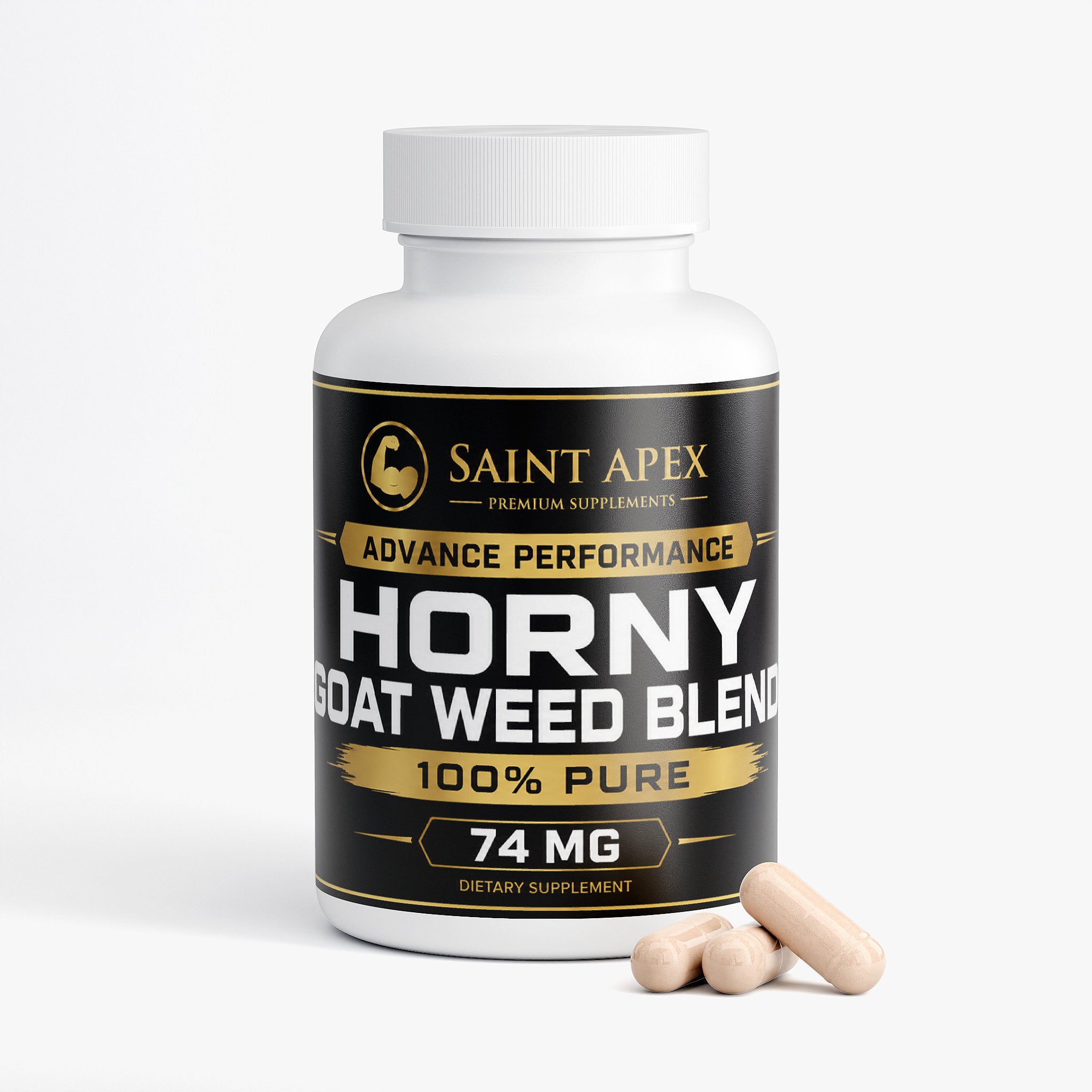 Horny Goat Weed Blend With Maca Root Mucuna And L Arginine For Sexual Health