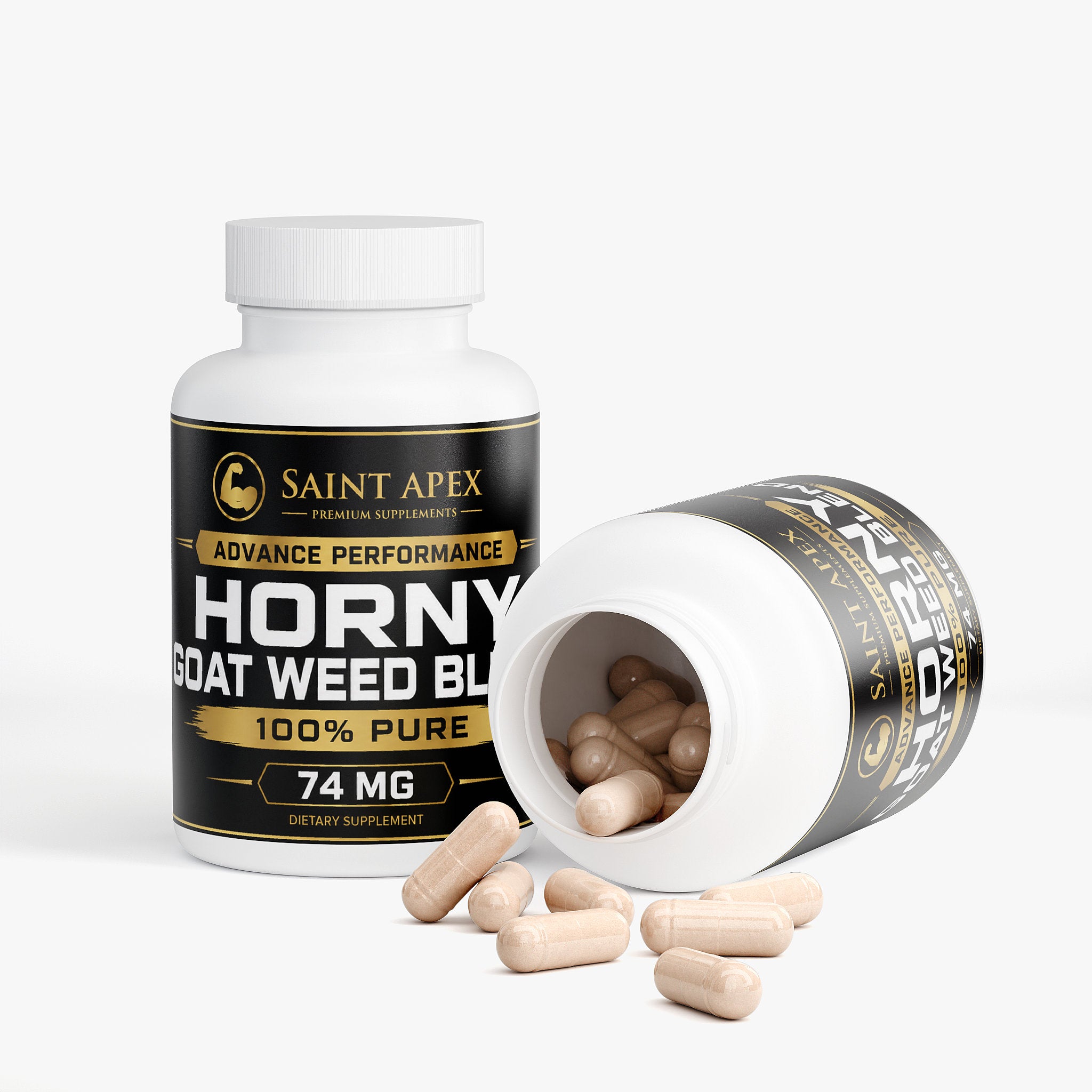 Horny Goat Weed Blend With Maca Root Mucuna And L Arginine For Sexual Health