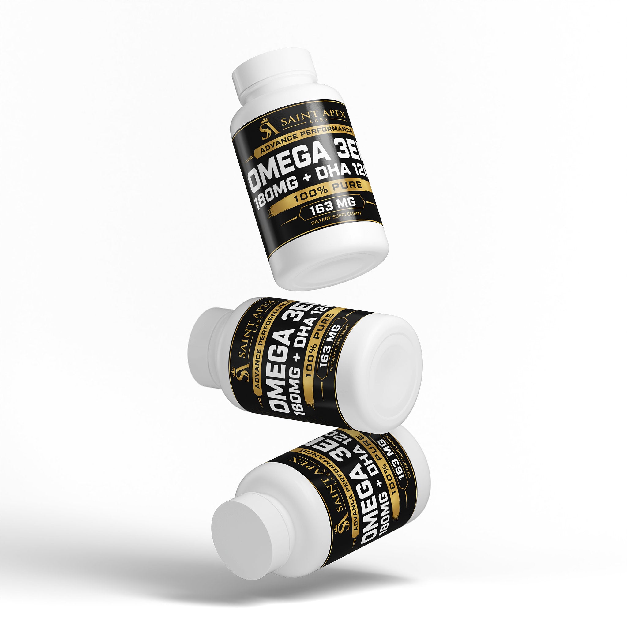 Omega 3 Supplement With 180mg EPA And 120mg DHA For Heart Health