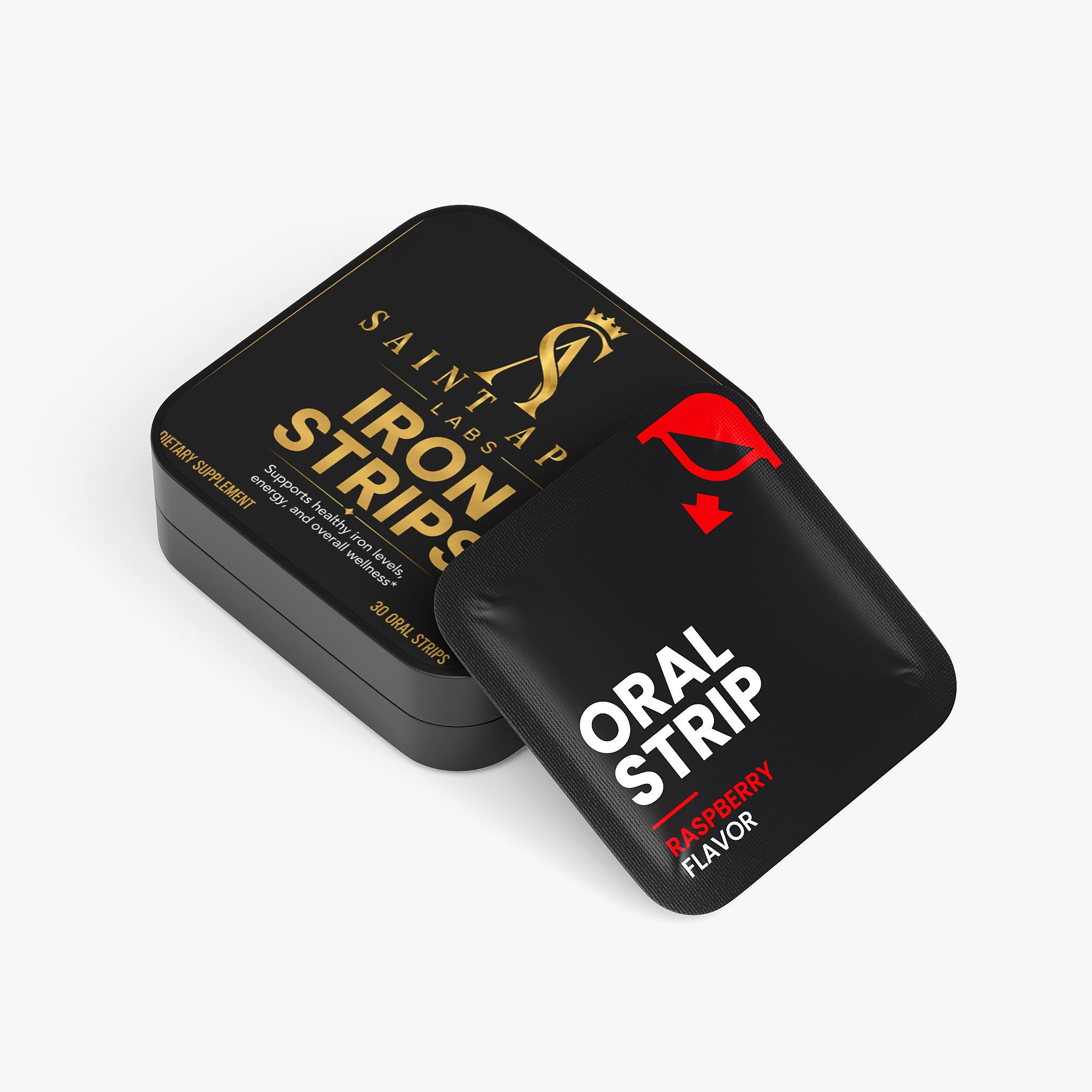 Iron Strips Gentle Iron Supplement for Everyday Energy and Vitality