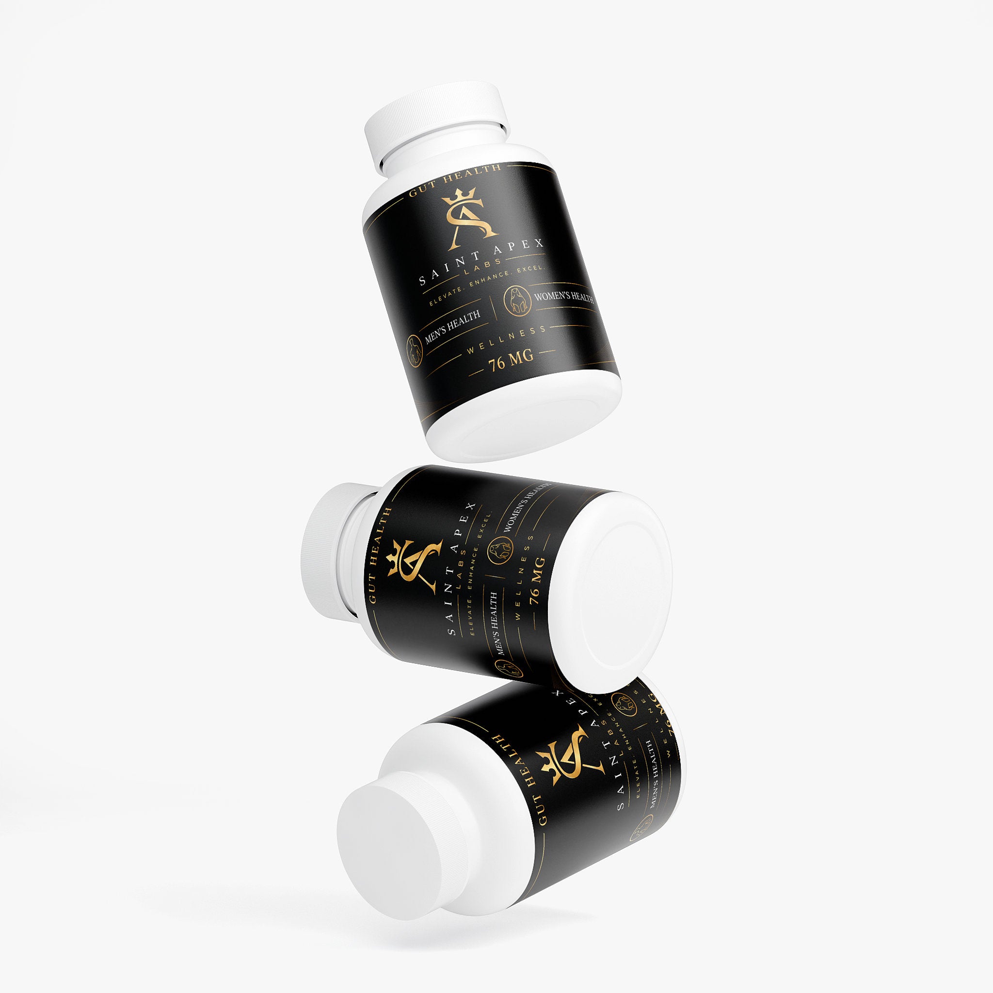 Gut Health Supplement With Apple Cider Vinegar And Inulin Prebiotic Fiber