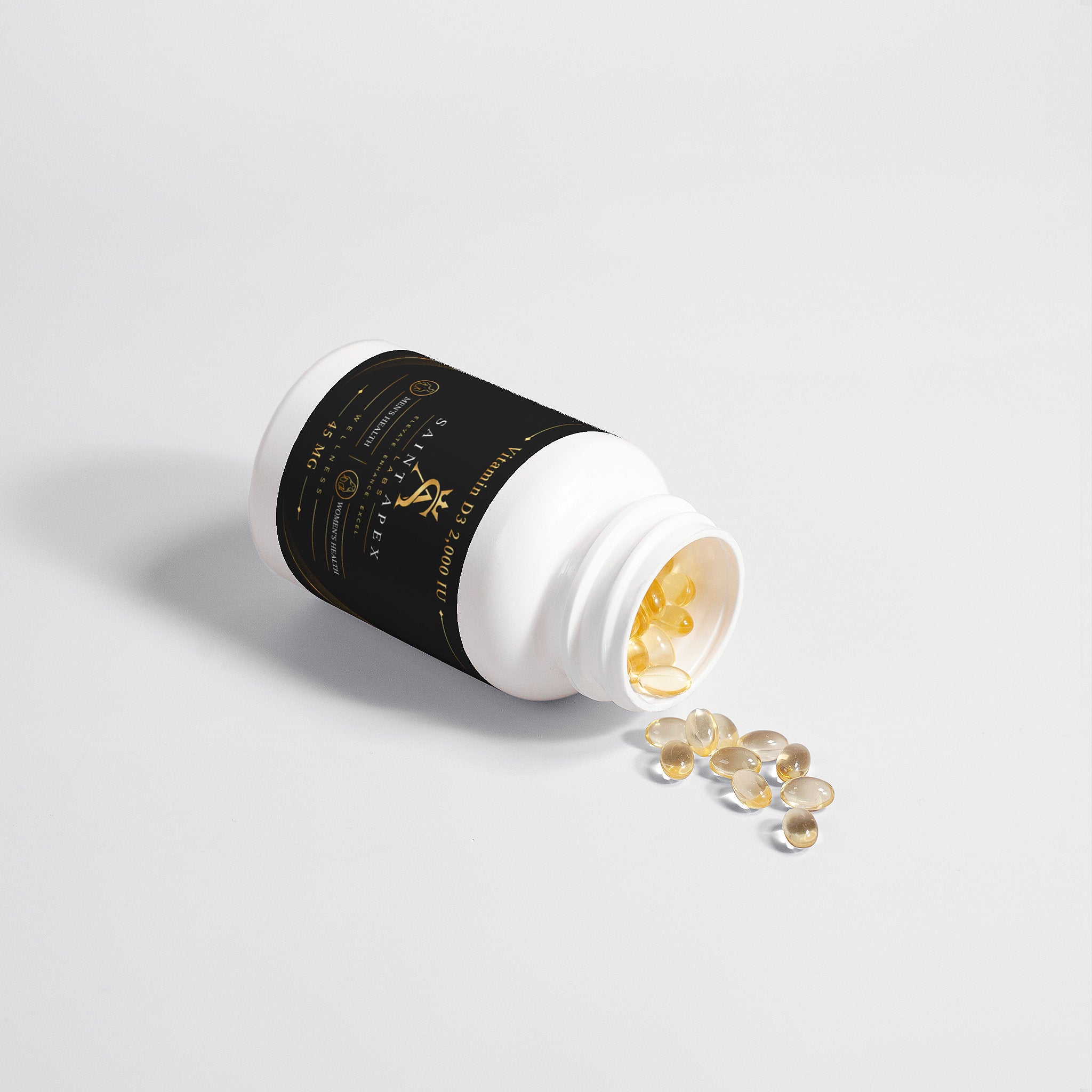 Vitamin D3 2000 IU High Potency Bone Health Supplement