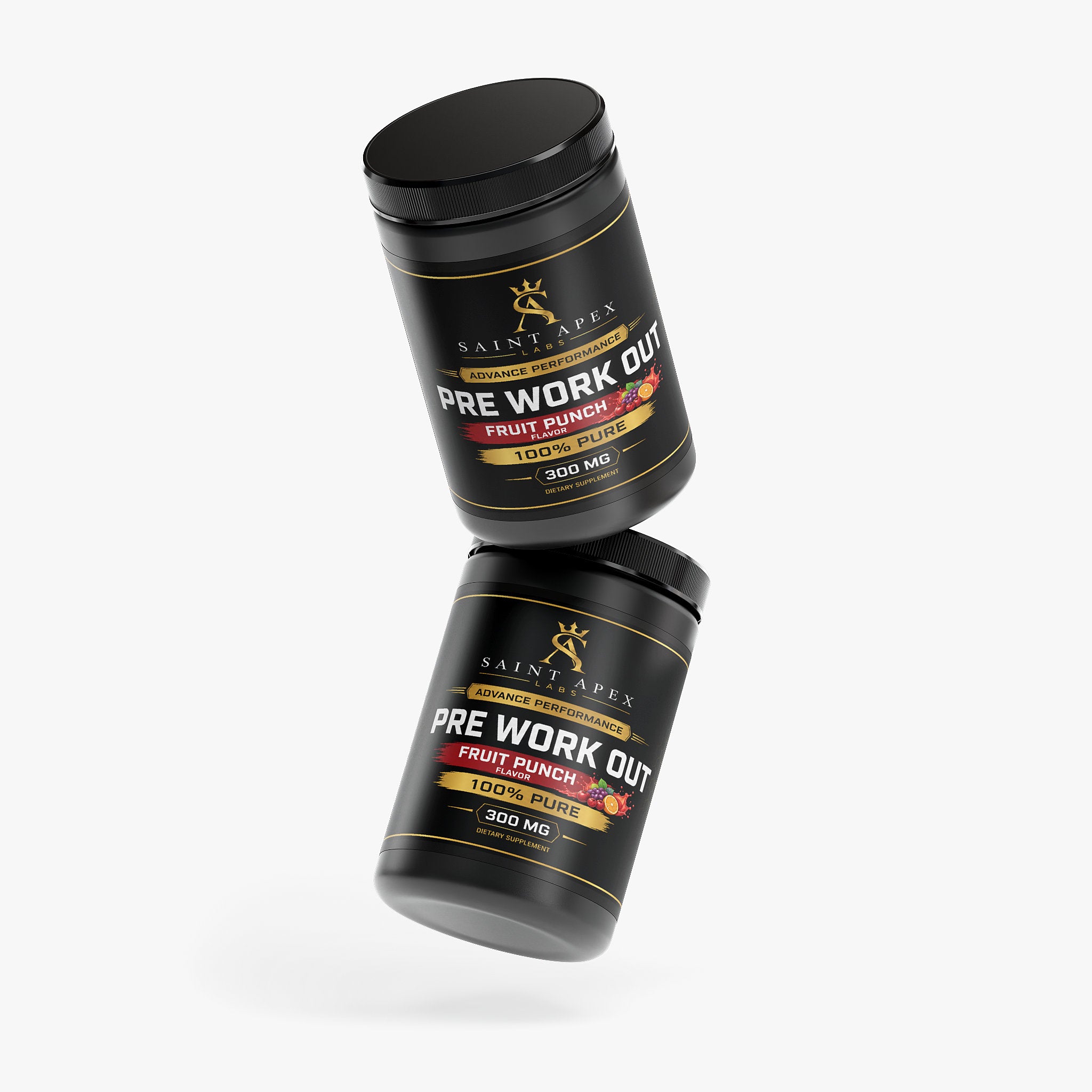 Pre Workout - Nitric Shock  Powder Fruit Punch for Energy and Endurance