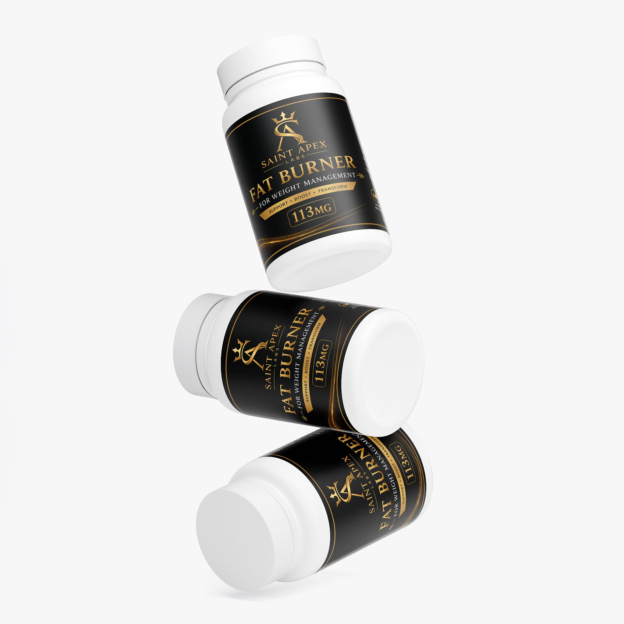 Fat Burner With MCT And Vitamins For Metabolic Support And Weight Loss
