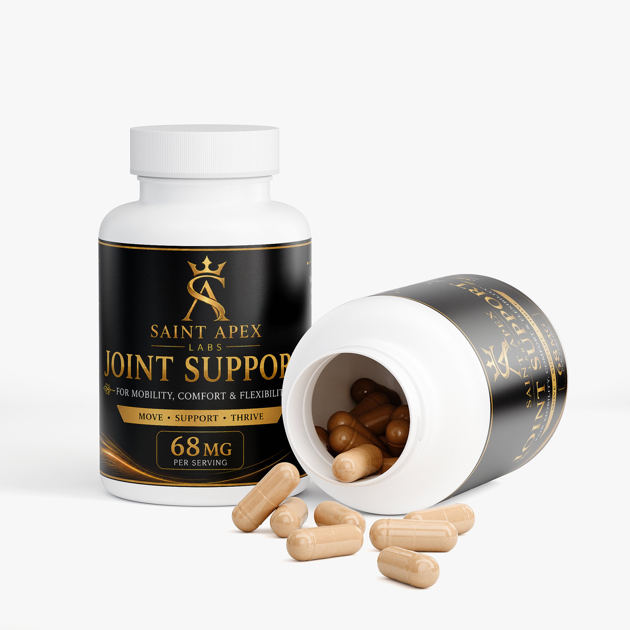 Joint Support with MSM Glucosamine HCl Turmeric Boswellia Serrata
