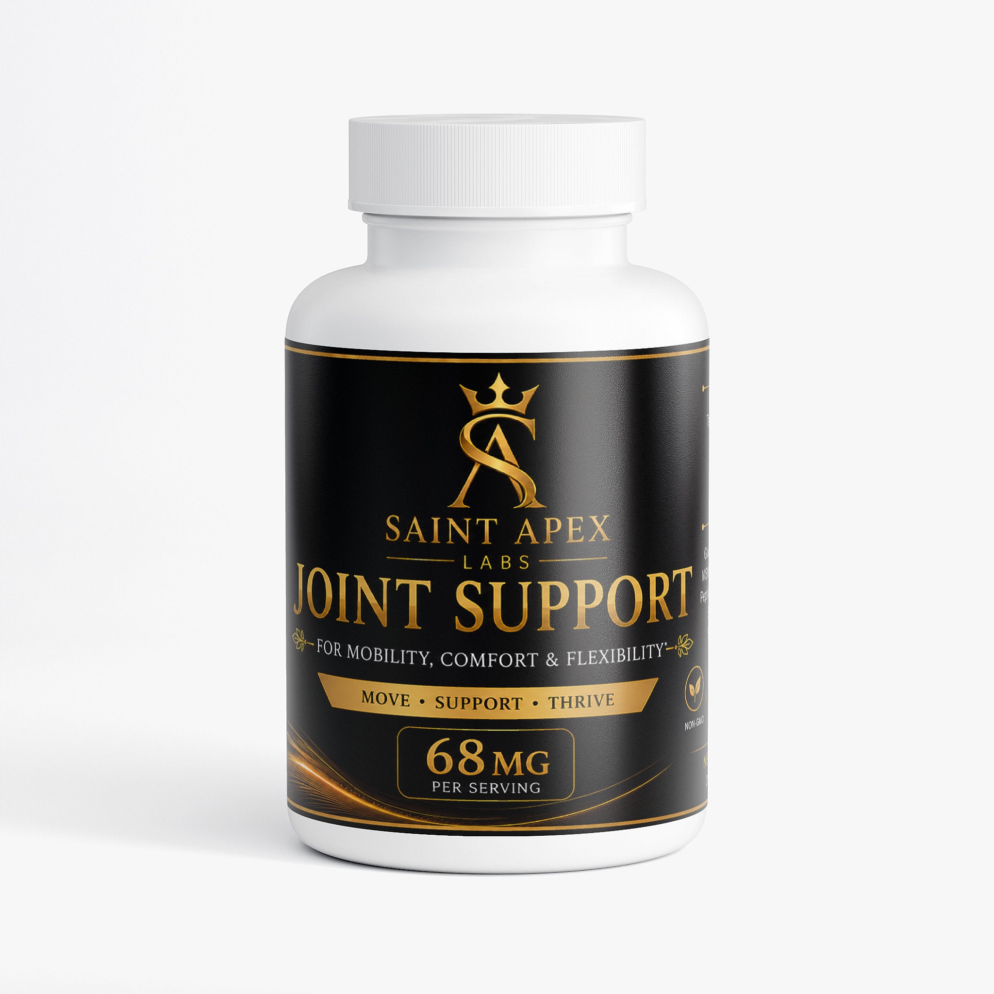 Joint Support with MSM Glucosamine HCl Turmeric Boswellia Serrata