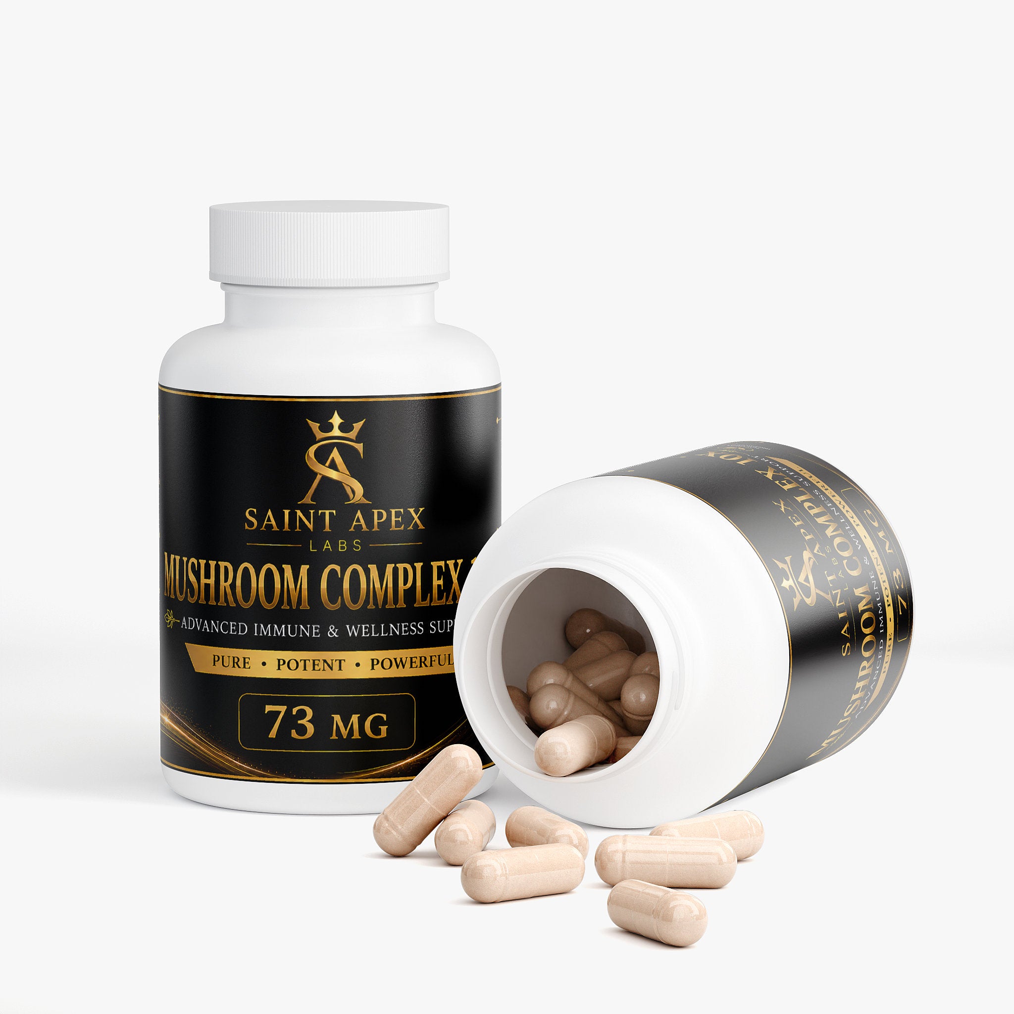 Mushroom Complex 10X Immune Support and Brain Function
