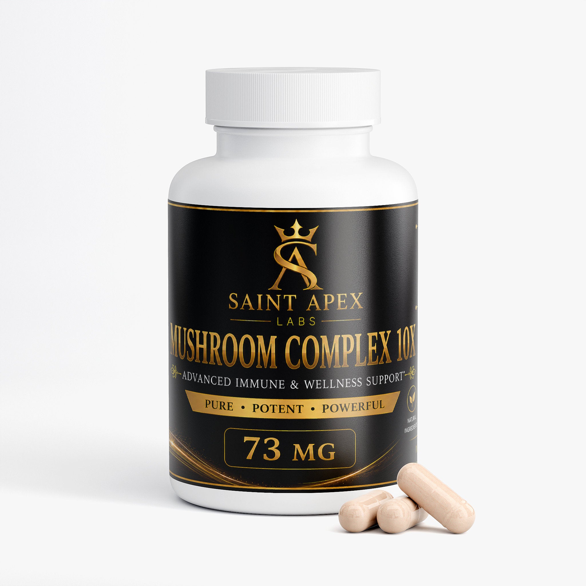 Mushroom Complex 10X Immune Support and Brain Function