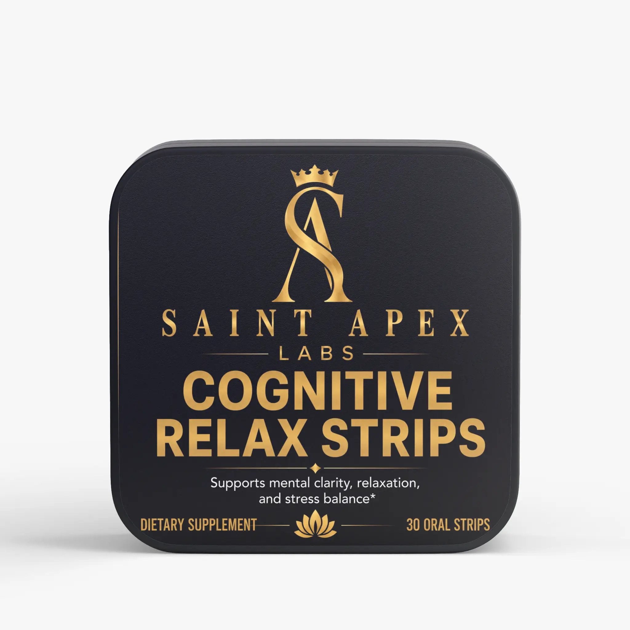 Cognitive Relax Strips With L Theanine GABA And Vitamin B6 by Supliful
