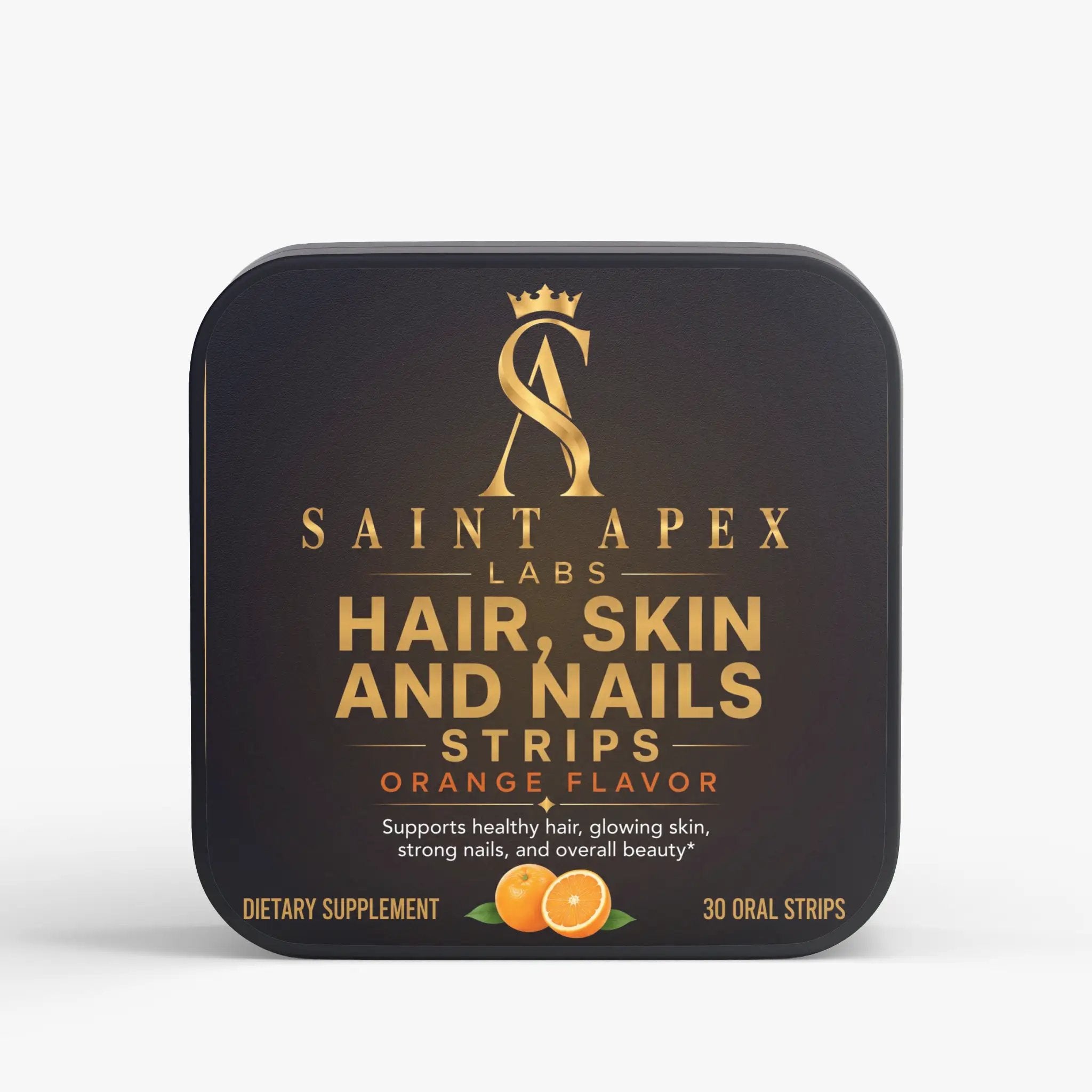Hair Skin and Nails Strips Nutritional Supplement for Healthy Beauty On the Go by Supliful