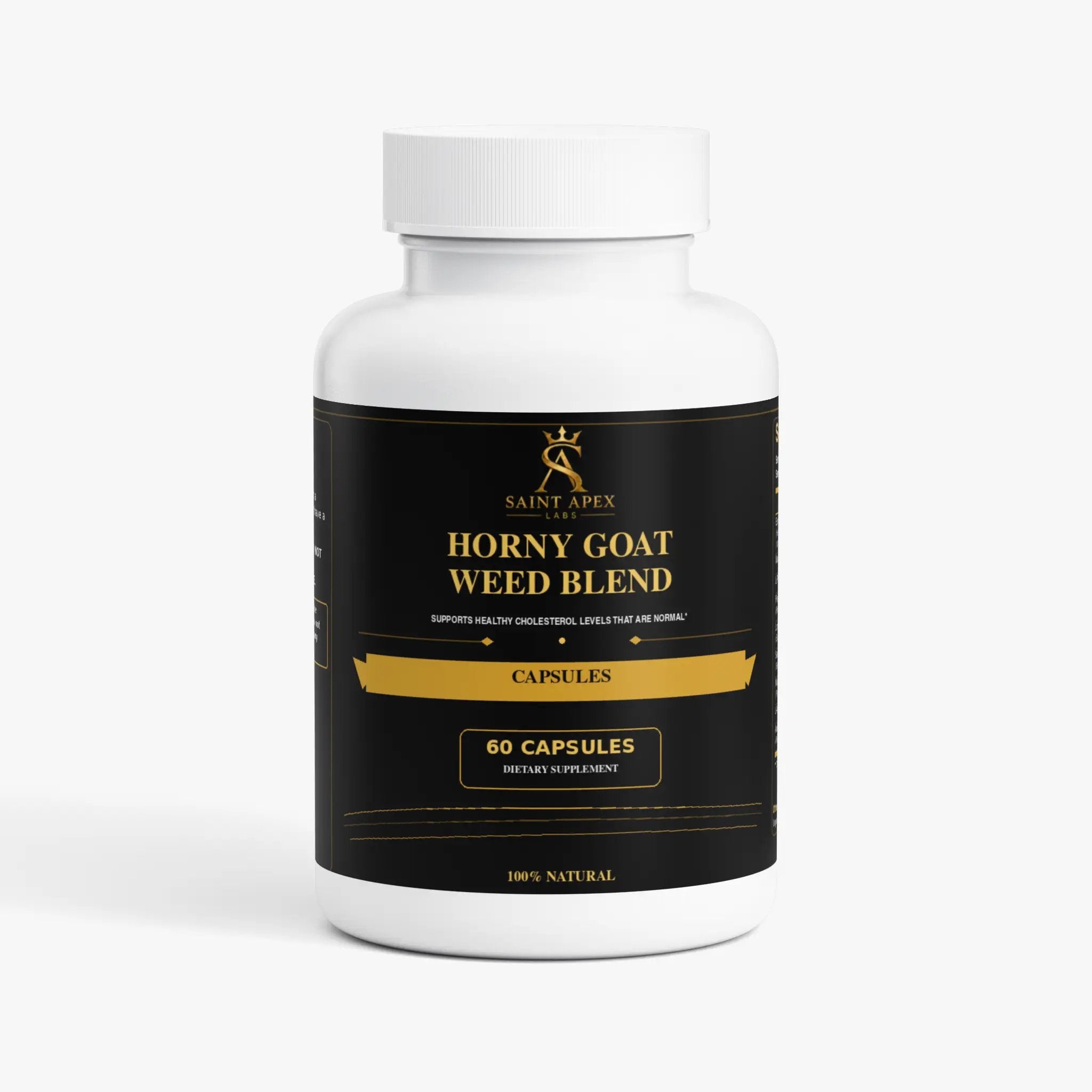 Horny Goat Weed Blend With Maca Root Mucuna And L Arginine For Sexual Health by Supliful