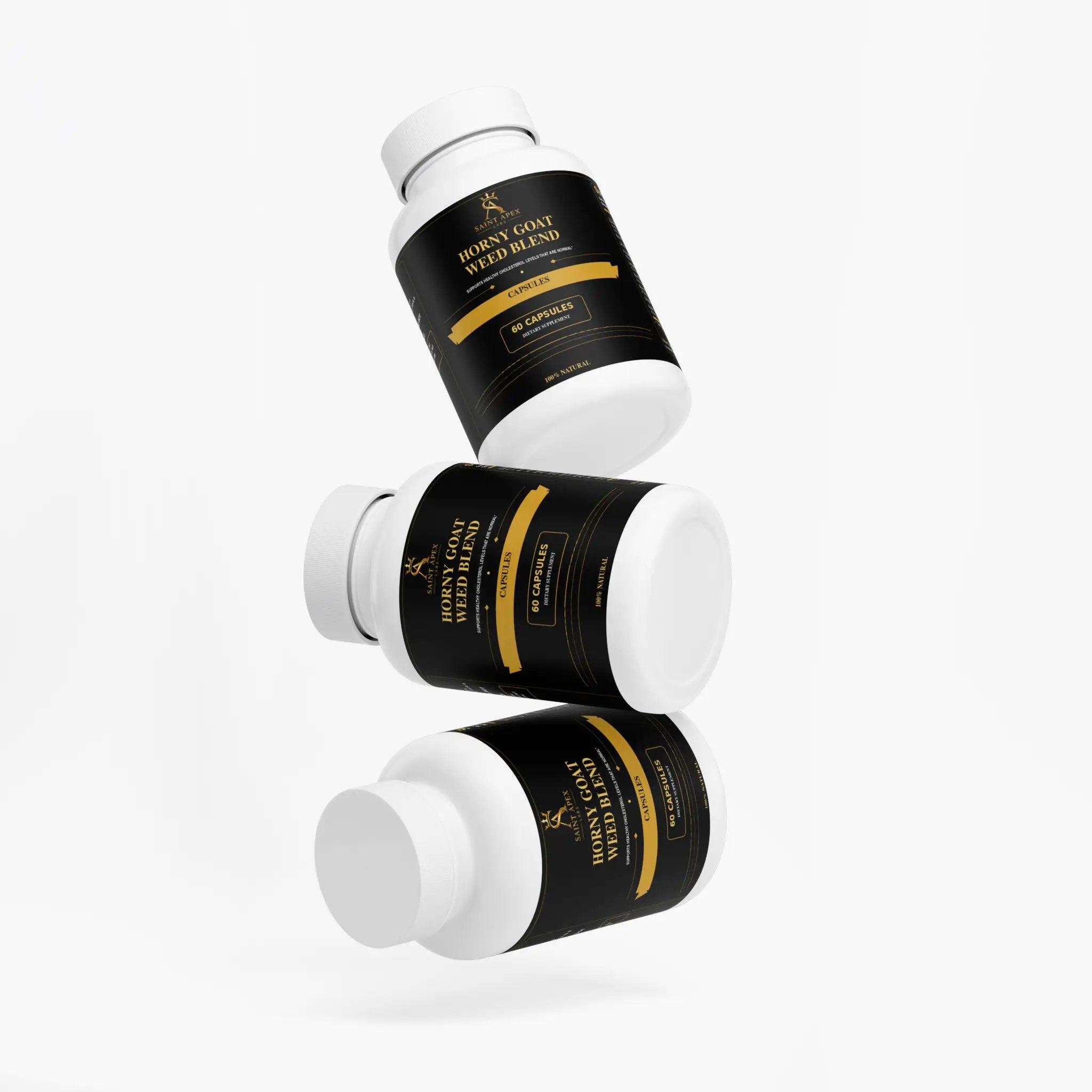 Horny Goat Weed Blend With Maca Root Mucuna And L Arginine For Sexual Health by Supliful
