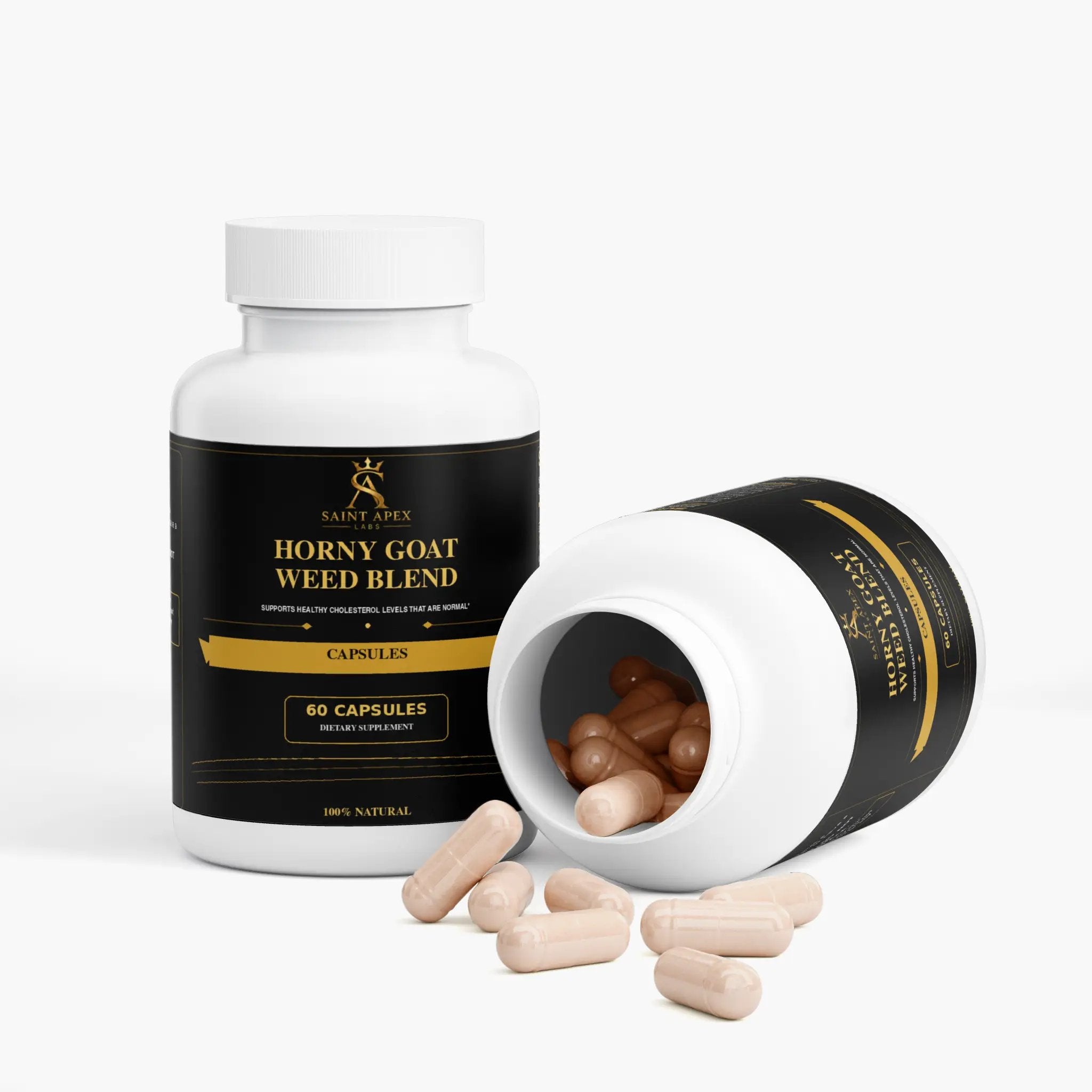 Horny Goat Weed Blend With Maca Root Mucuna And L Arginine For Sexual Health by Supliful