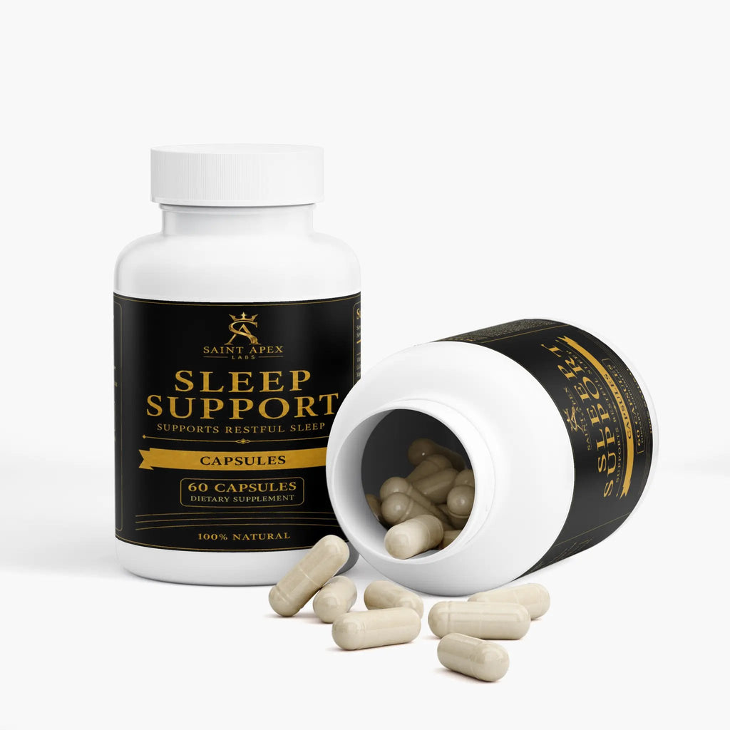 Sleep Support Magnesium Citrate Vitamin B6 Melatonin Restful Night by Supliful