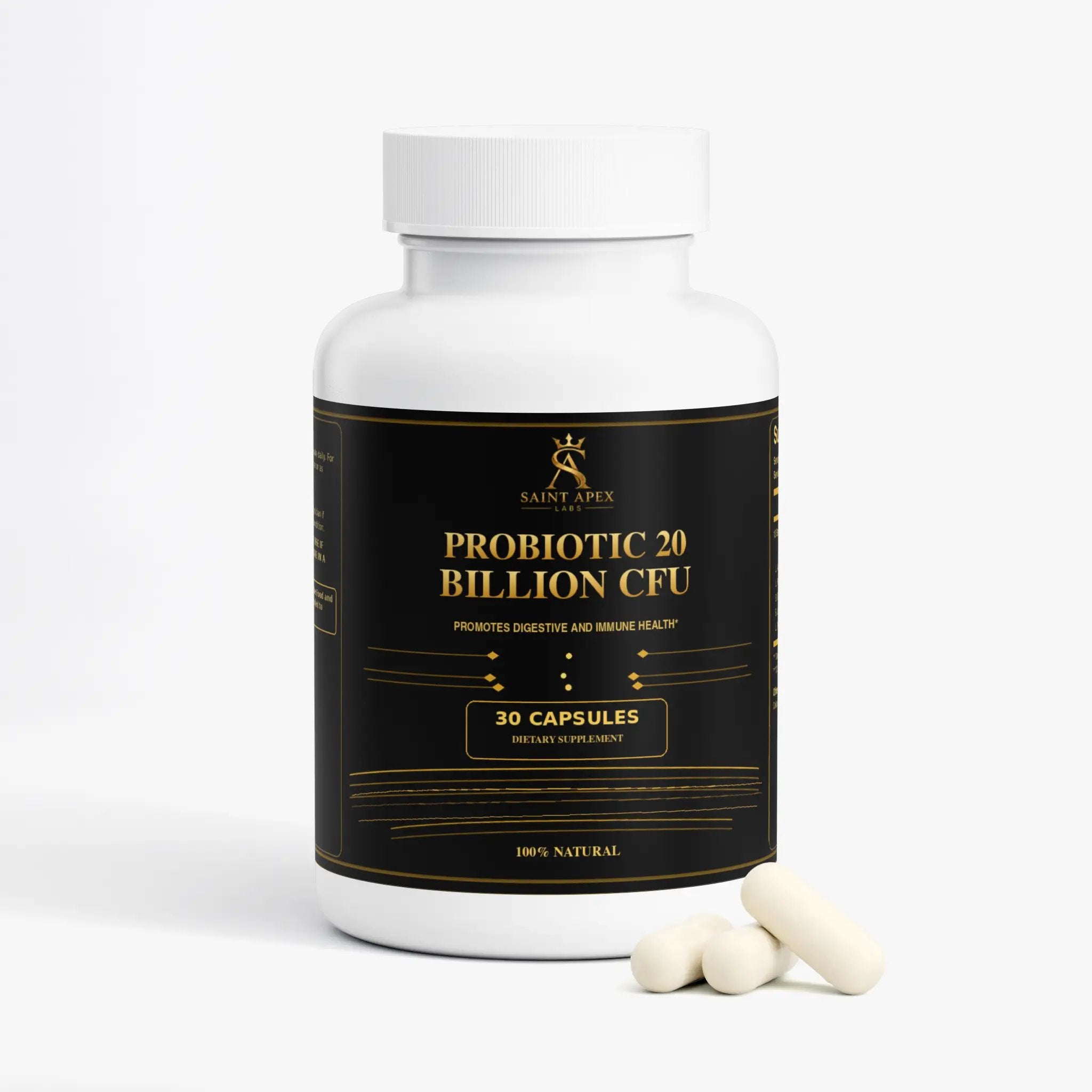 Probiotic 20 Billion CFU For Digestive And Immune Health by Supliful