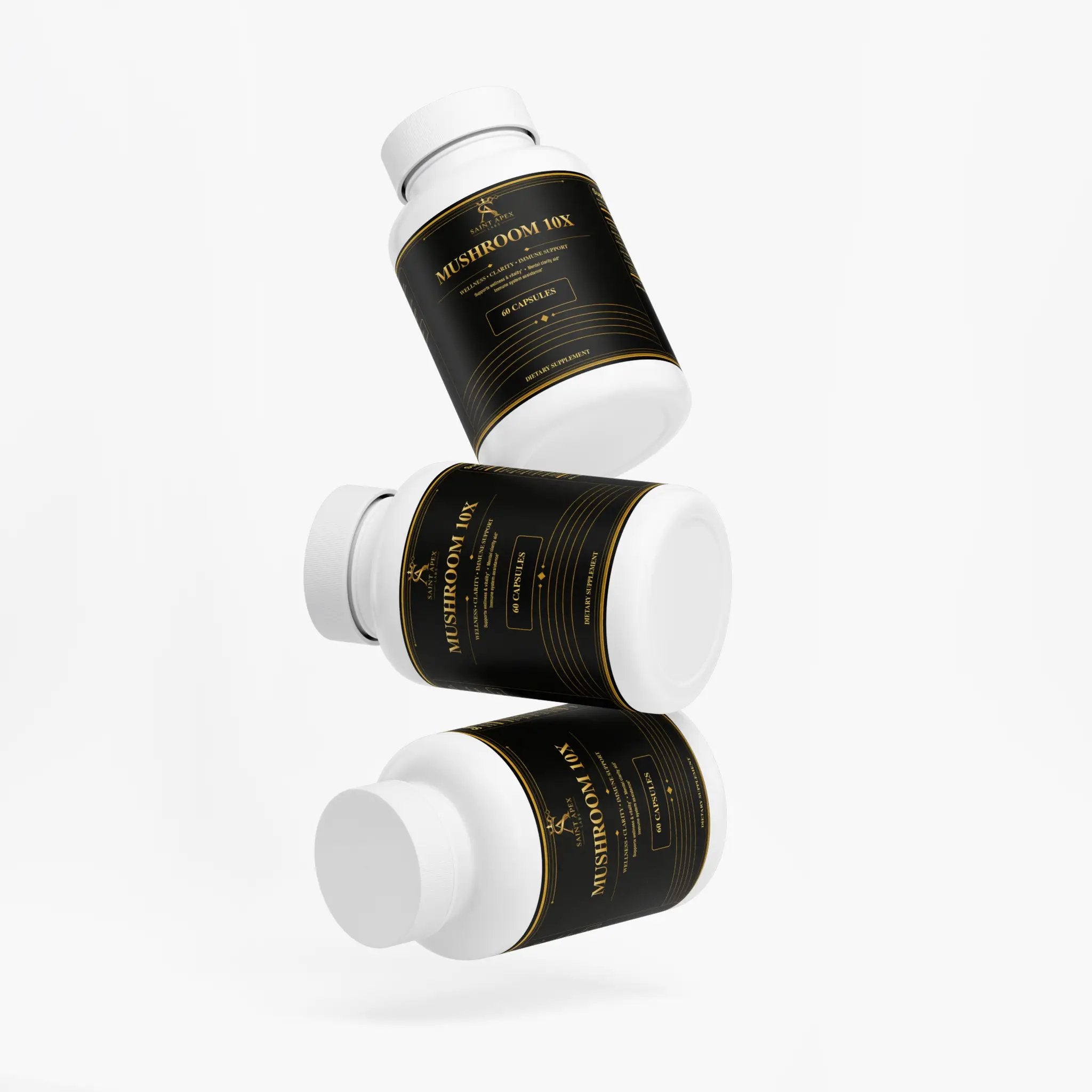Mushroom Complex 10X Immune Support and Brain Function by Supliful