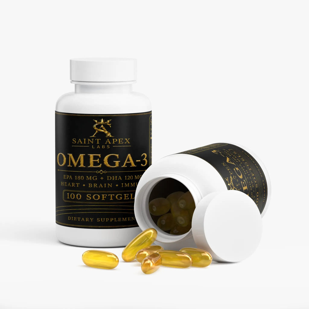 Omega 3 Supplement With 180mg EPA And 120mg DHA For Heart Health by Supliful