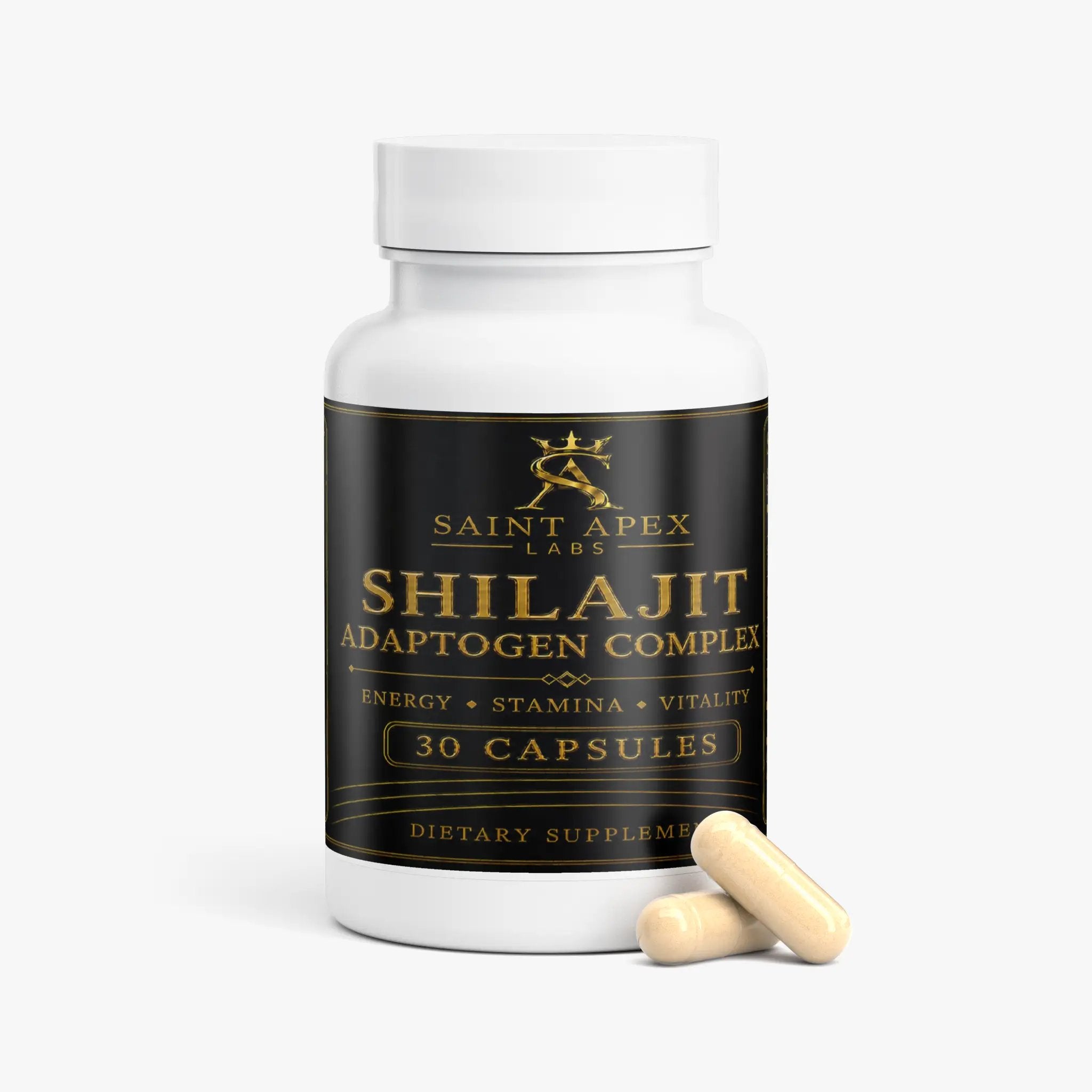 Shilajit Adaptogen Complex by Saint Apex Labs