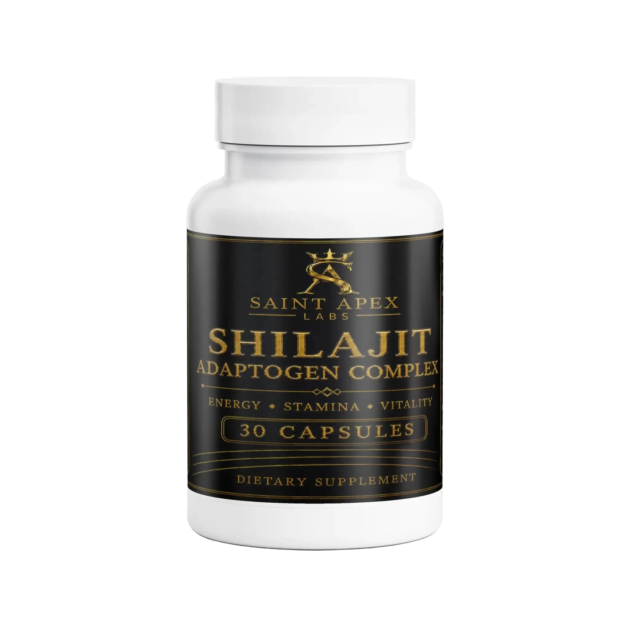 Shilajit Adaptogen Complex by Saint Apex Labs