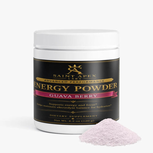 Energy Powder Sugar Free For Focus And Endurance (Guava Berry) by Supliful