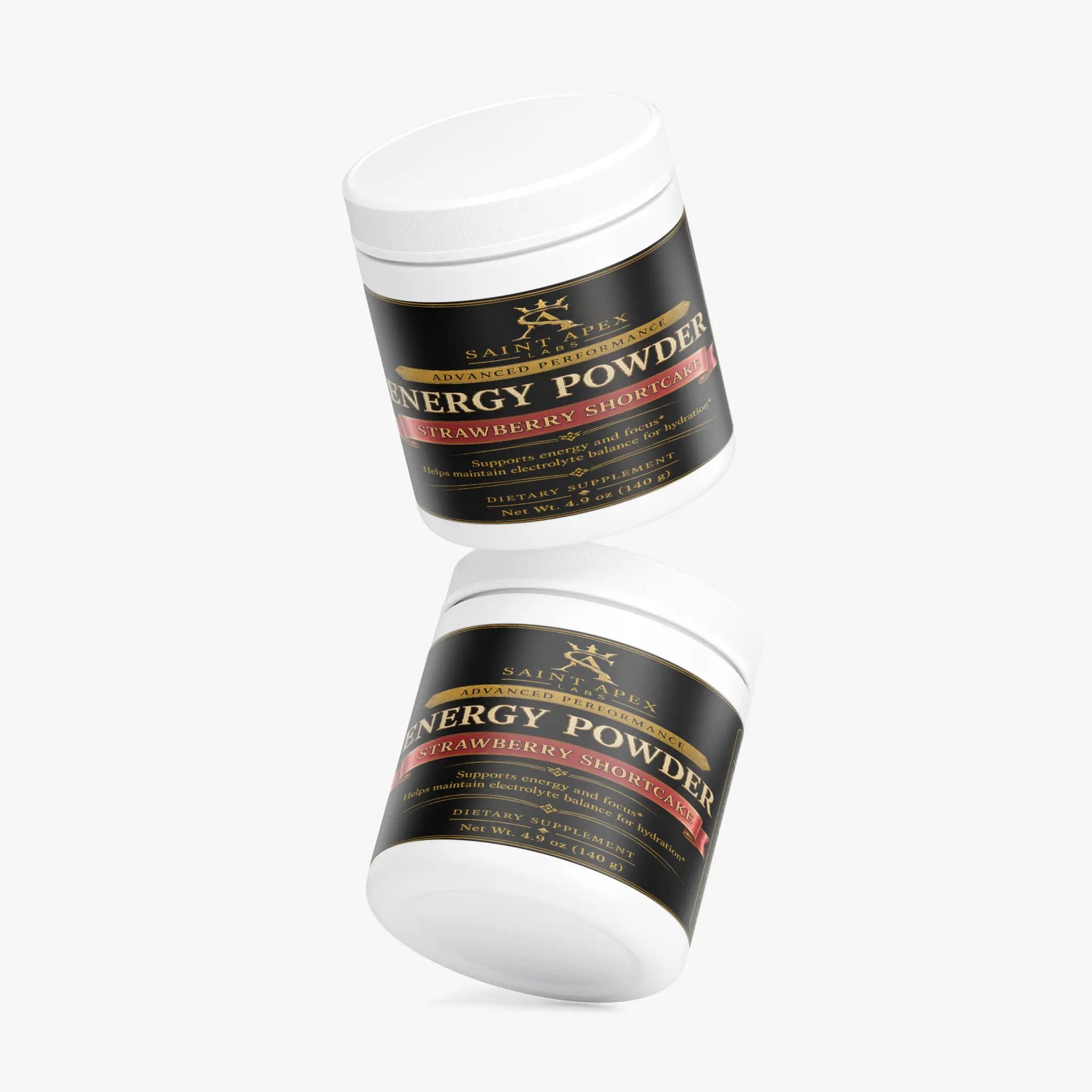 Energy Powder Sugar Free For Smooth Sustained Focus (Strawberry Shortcake) by Supliful
