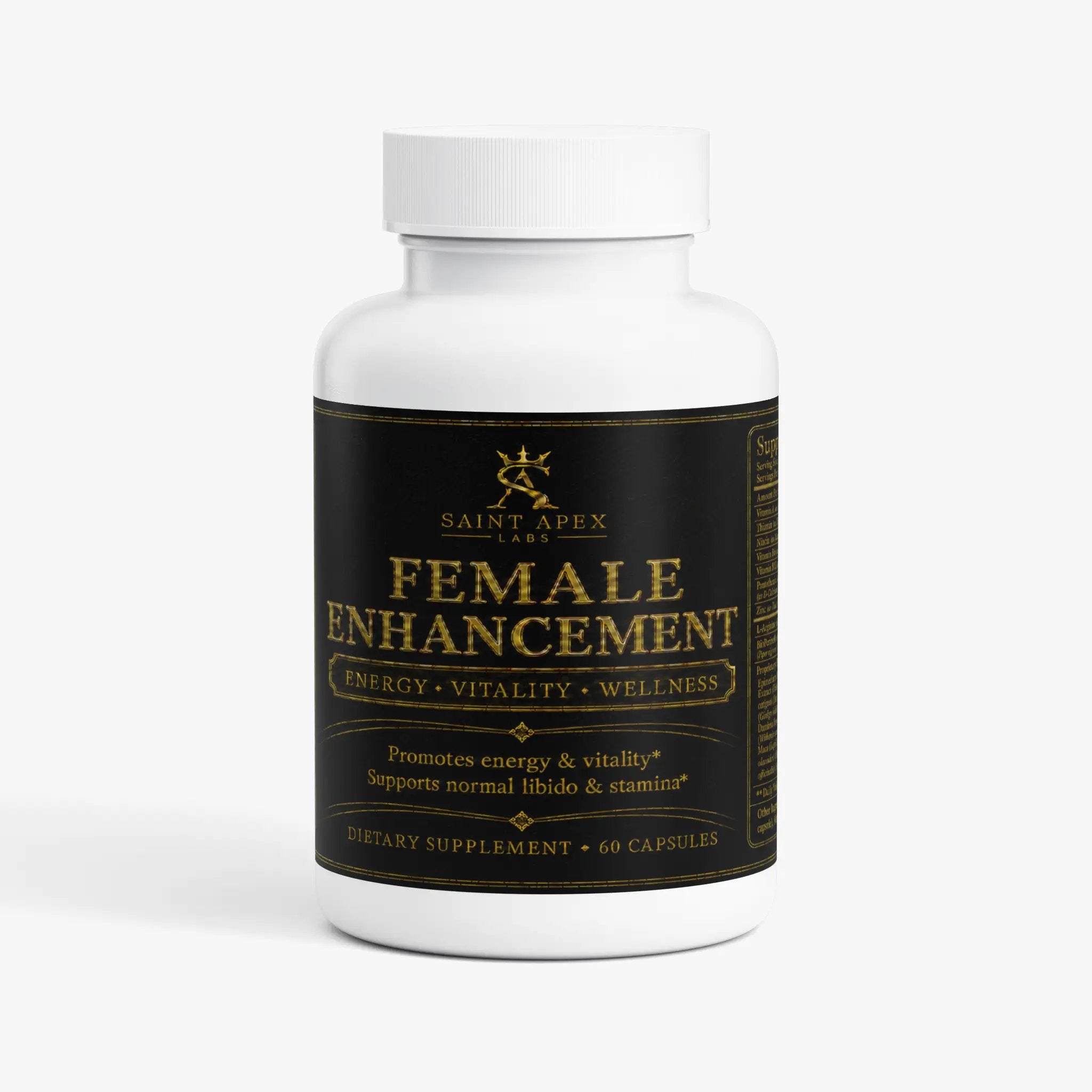 Female Enhancement Womens Vitamin With B6 B12 Zinc For Energy Immune Support by Supliful
