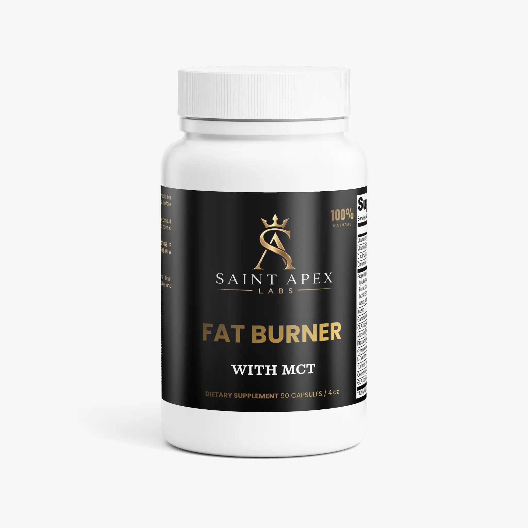 Fat Burner With MCT And Vitamins For Metabolic Support And Weight Loss by Supliful