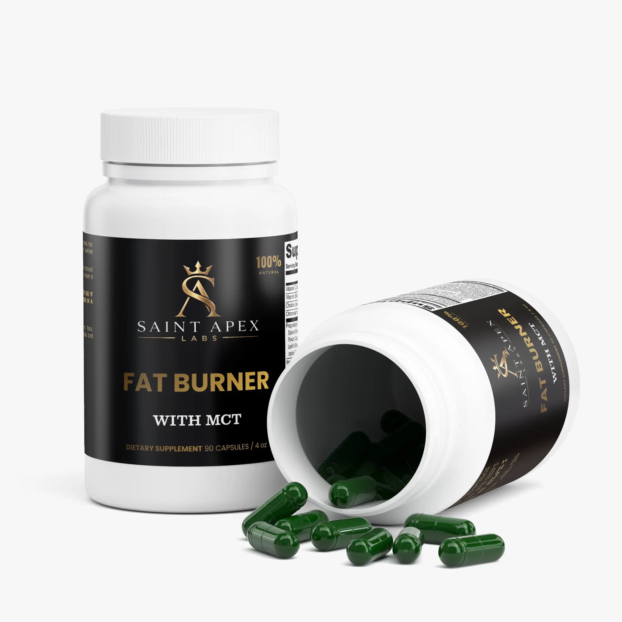 Fat Burner With MCT And Vitamins For Metabolic Support And Weight Loss by Supliful