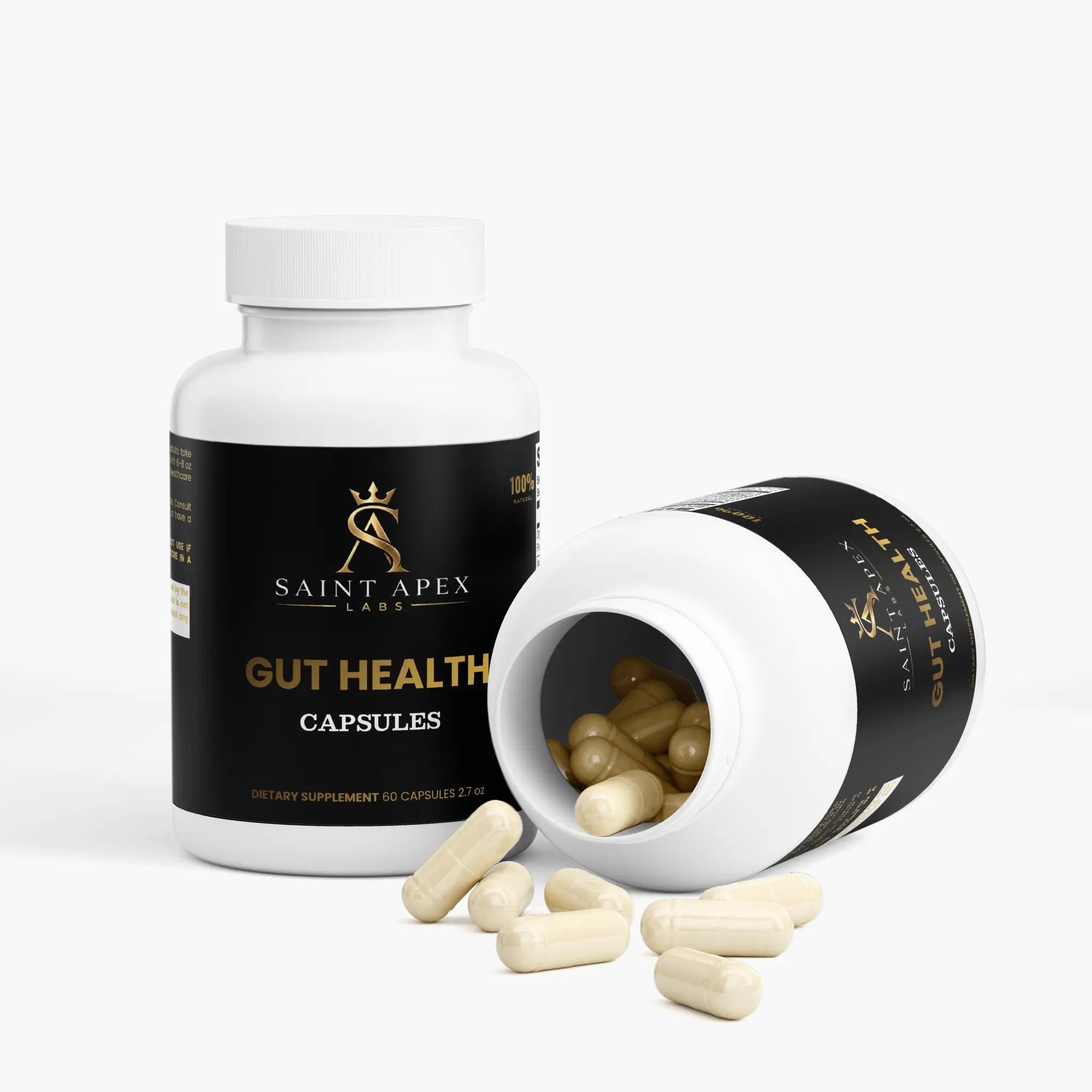 Gut Health Supplement With Apple Cider Vinegar And Inulin Prebiotic Fiber by Supliful