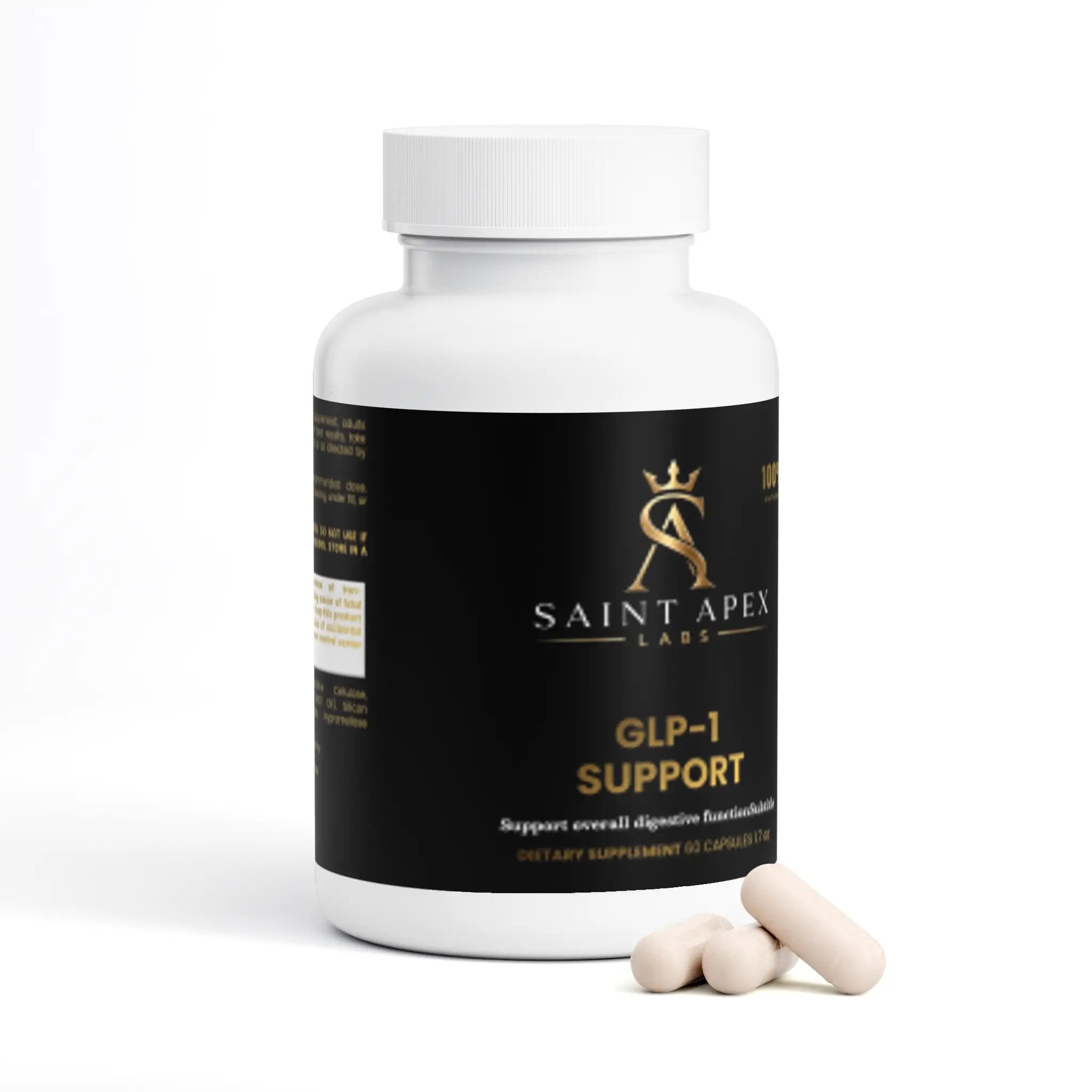 GLP1 Digestive Support With Magnesium Probiotics Enzymes Ginger Peppermint by Supliful