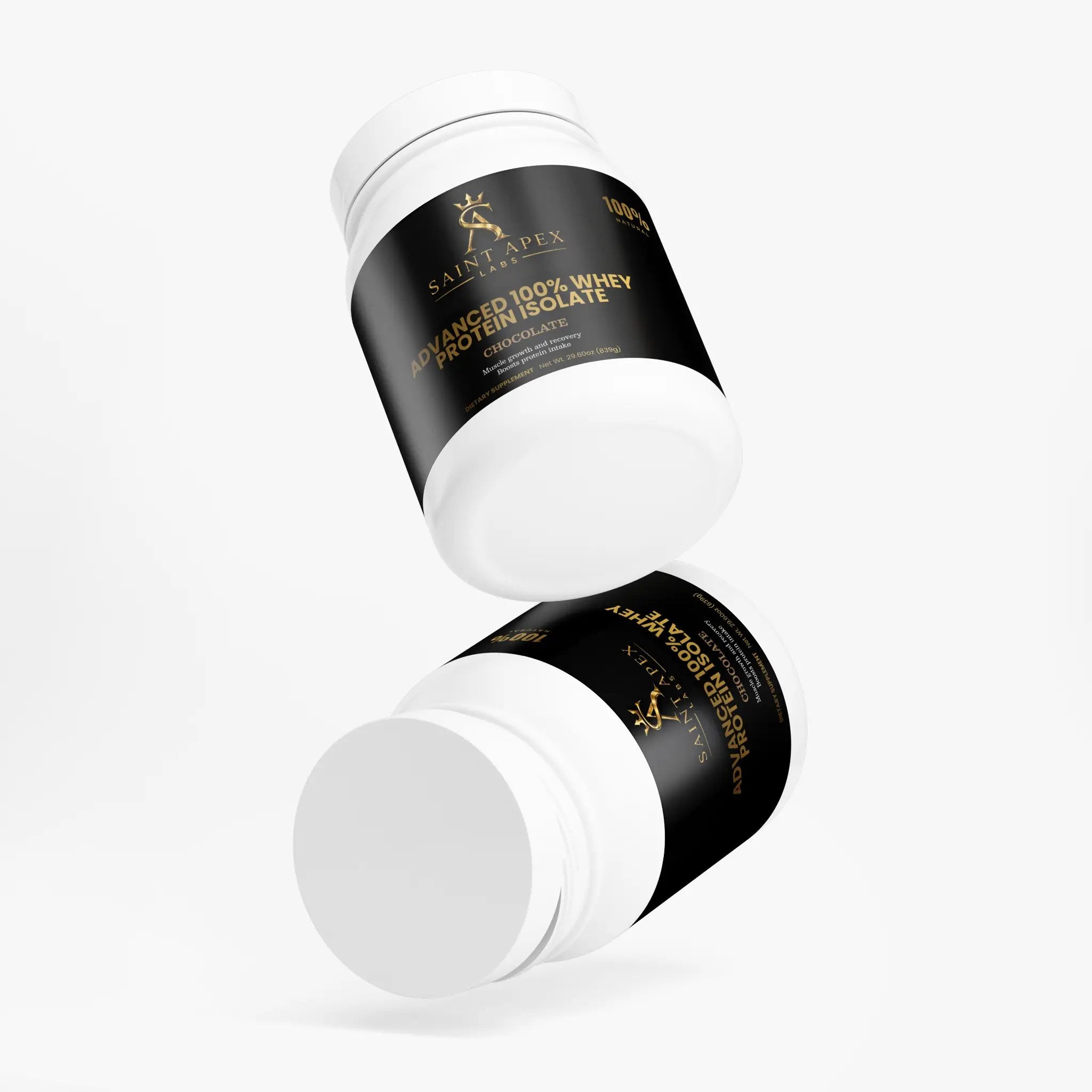 Whey Protein Advanced 100% Isolate Chocolate Flavor For Muscle Recovery by Supliful