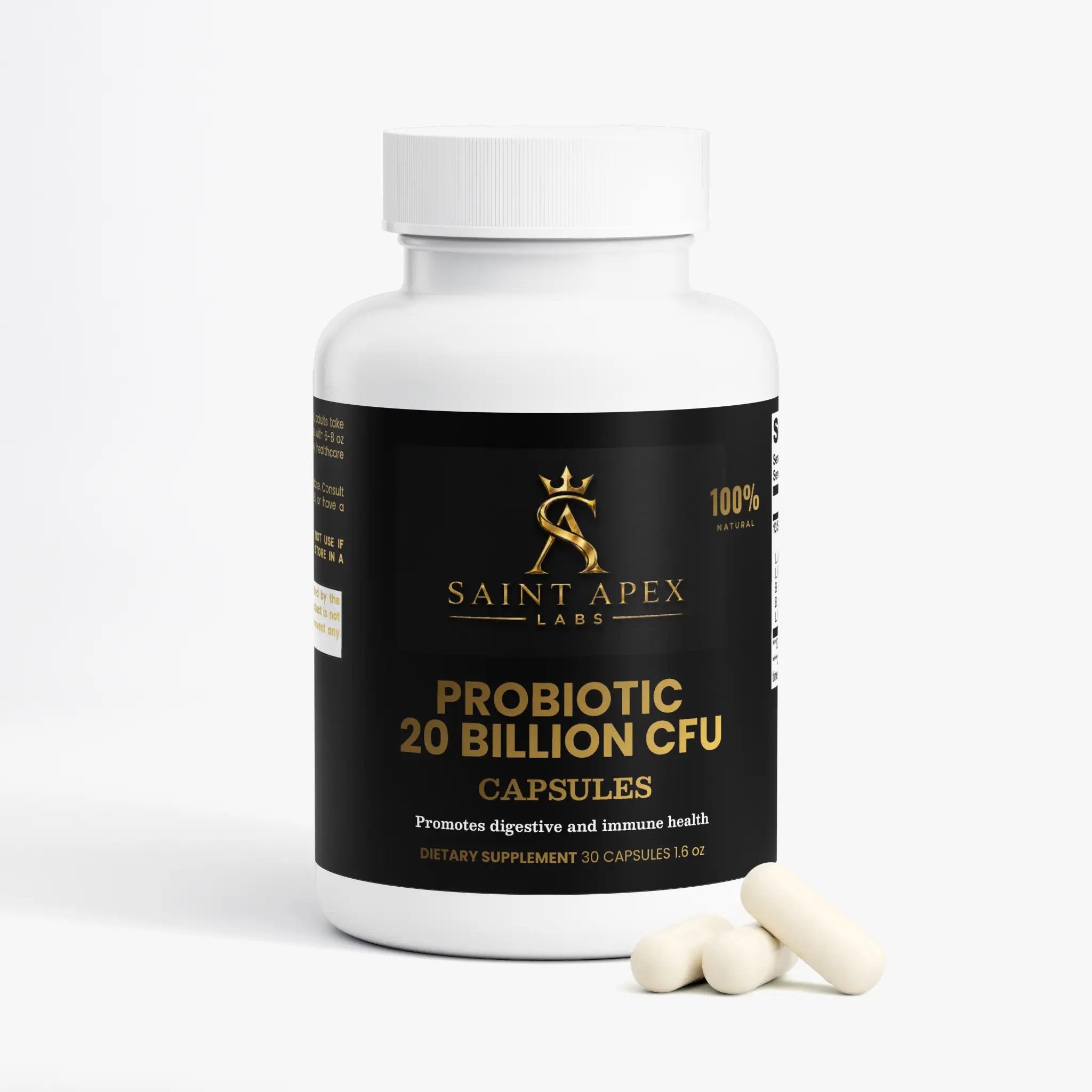 Probiotic 20 Billion CFU For Digestive And Immune Health by Supliful