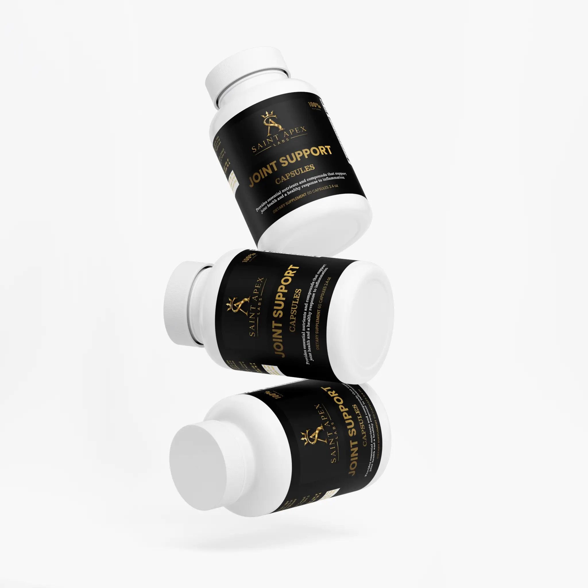 Joint Support with MSM Glucosamine HCl Turmeric Boswellia Serrata by Supliful