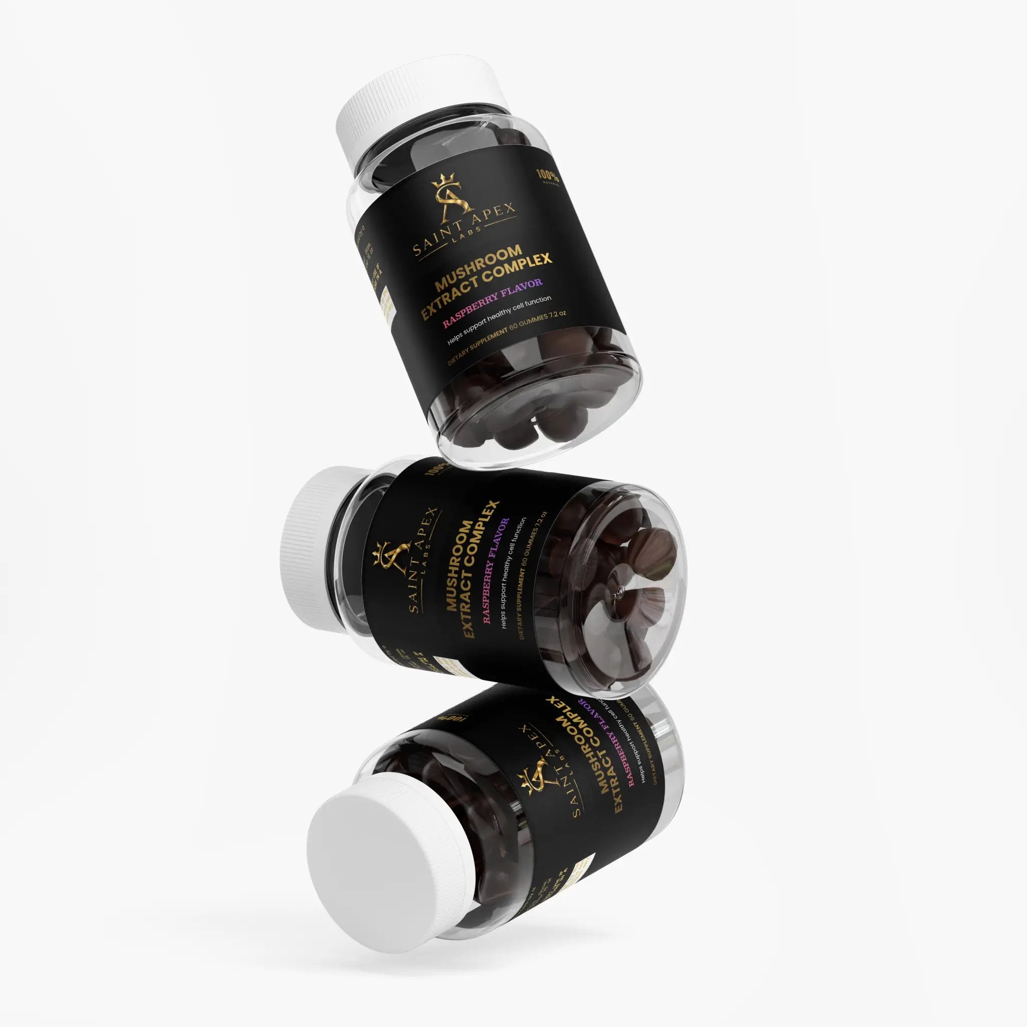 Mushroom Extract Complex Gummies For Immune Support And Wellness by Supliful