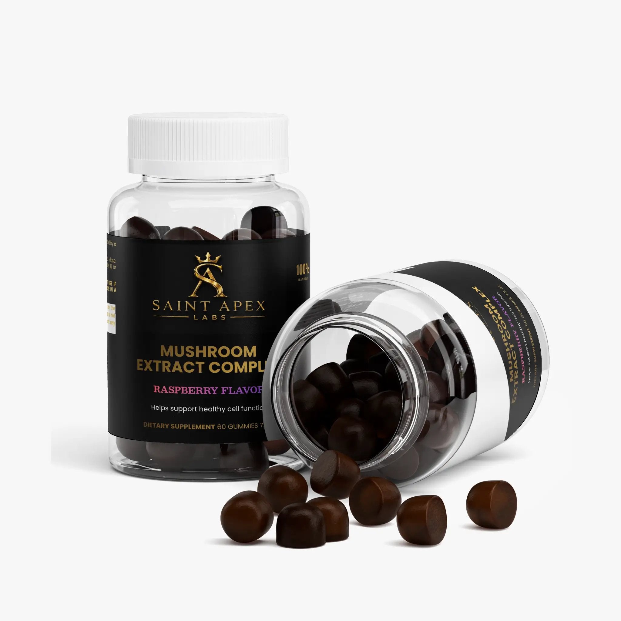 Mushroom Extract Complex Gummies For Immune Support And Wellness by Supliful