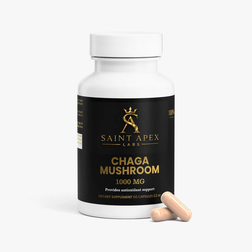 Chaga Mushroom Capsules Immune Support Phytochemical Rich Formula by Supliful