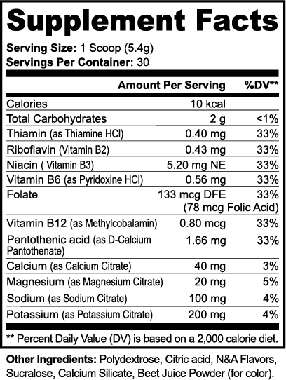 Hydration Powder With Electrolytes For Optimal Hydration ( Lychee)