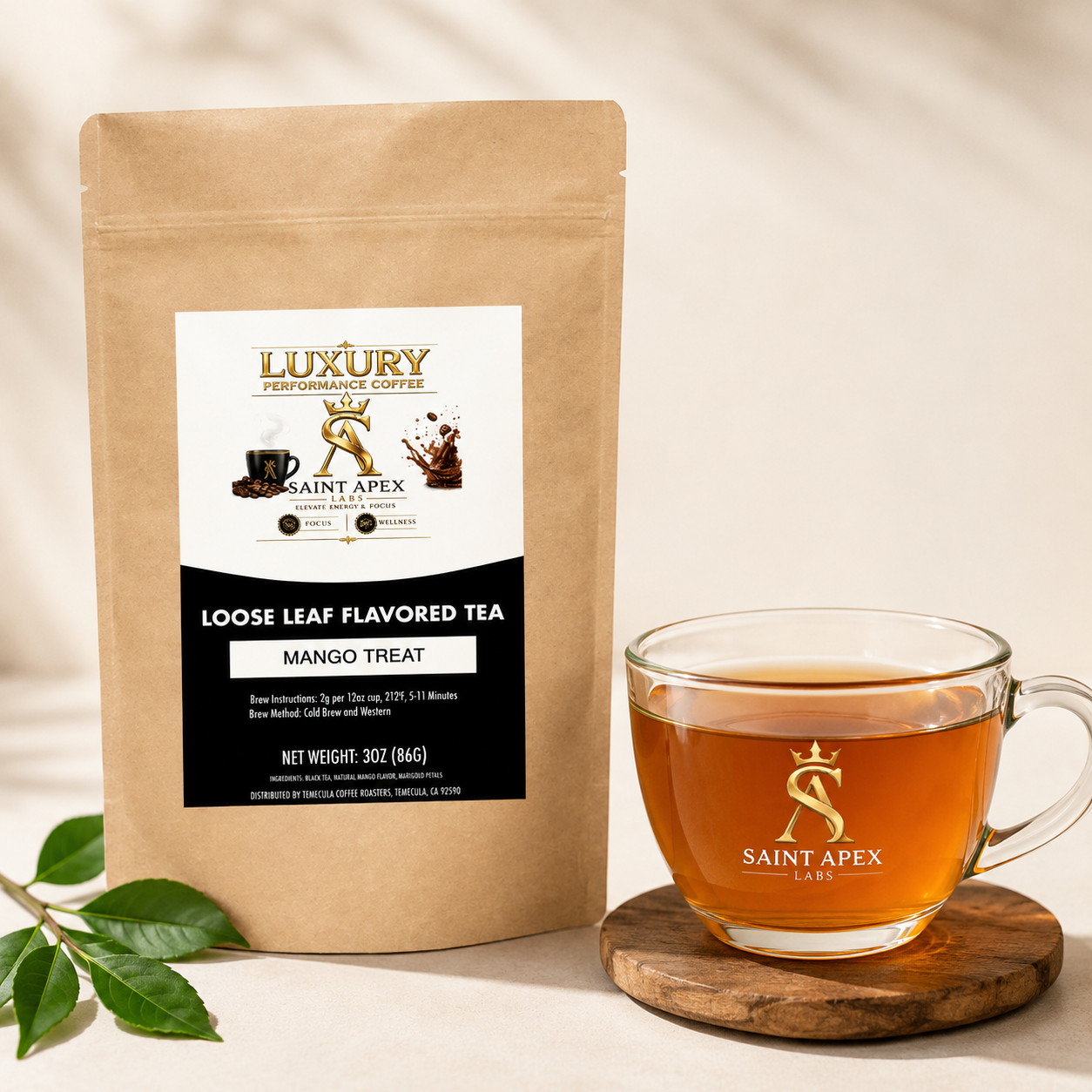 Mango Treat Tea Sweet Mango Infusion For Hot And Iced Tea