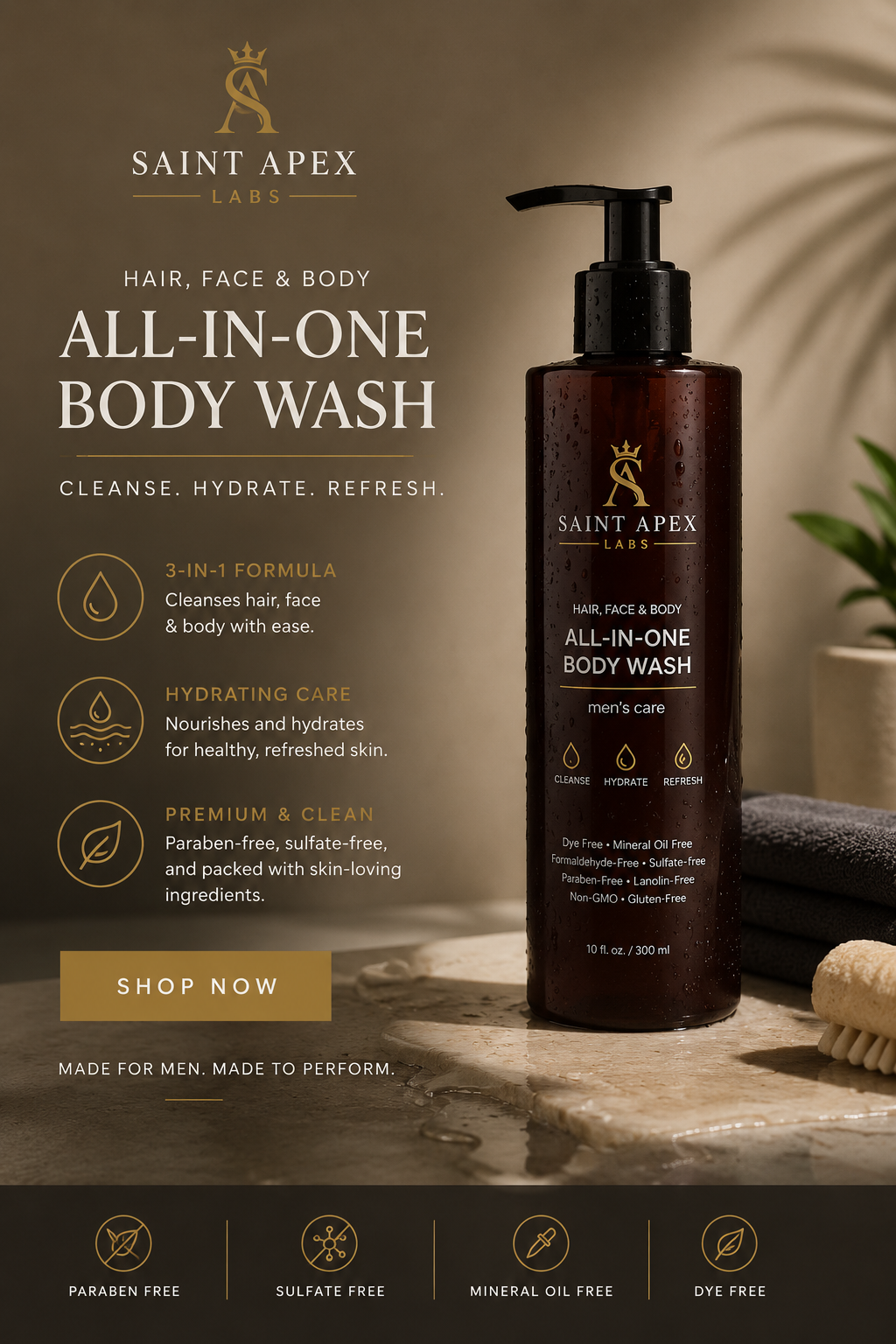 All In One Body Hydrating Wash