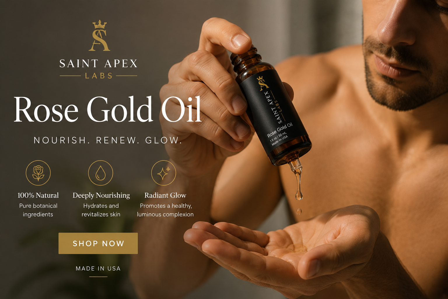 Men's Anti Aging Serum