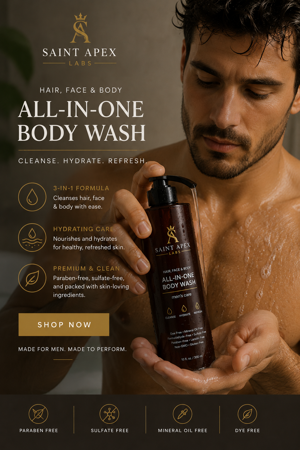 All In One Body Hydrating Wash